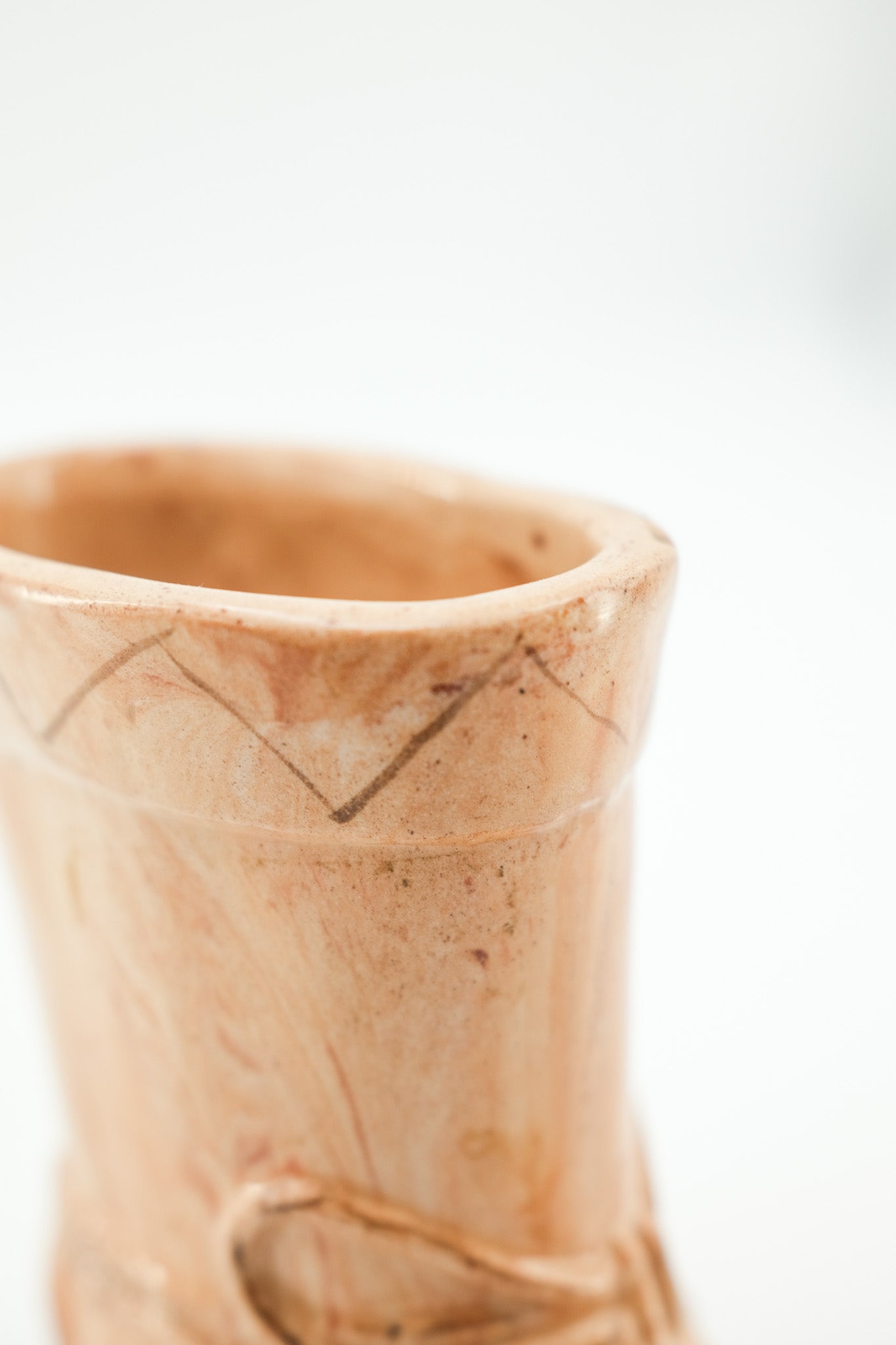 ビンテージ調　ブーツ型陶器花瓶 置物 Ceramic Boot Vase / 陶器製ブーツ型フラワーベース – STORE IN