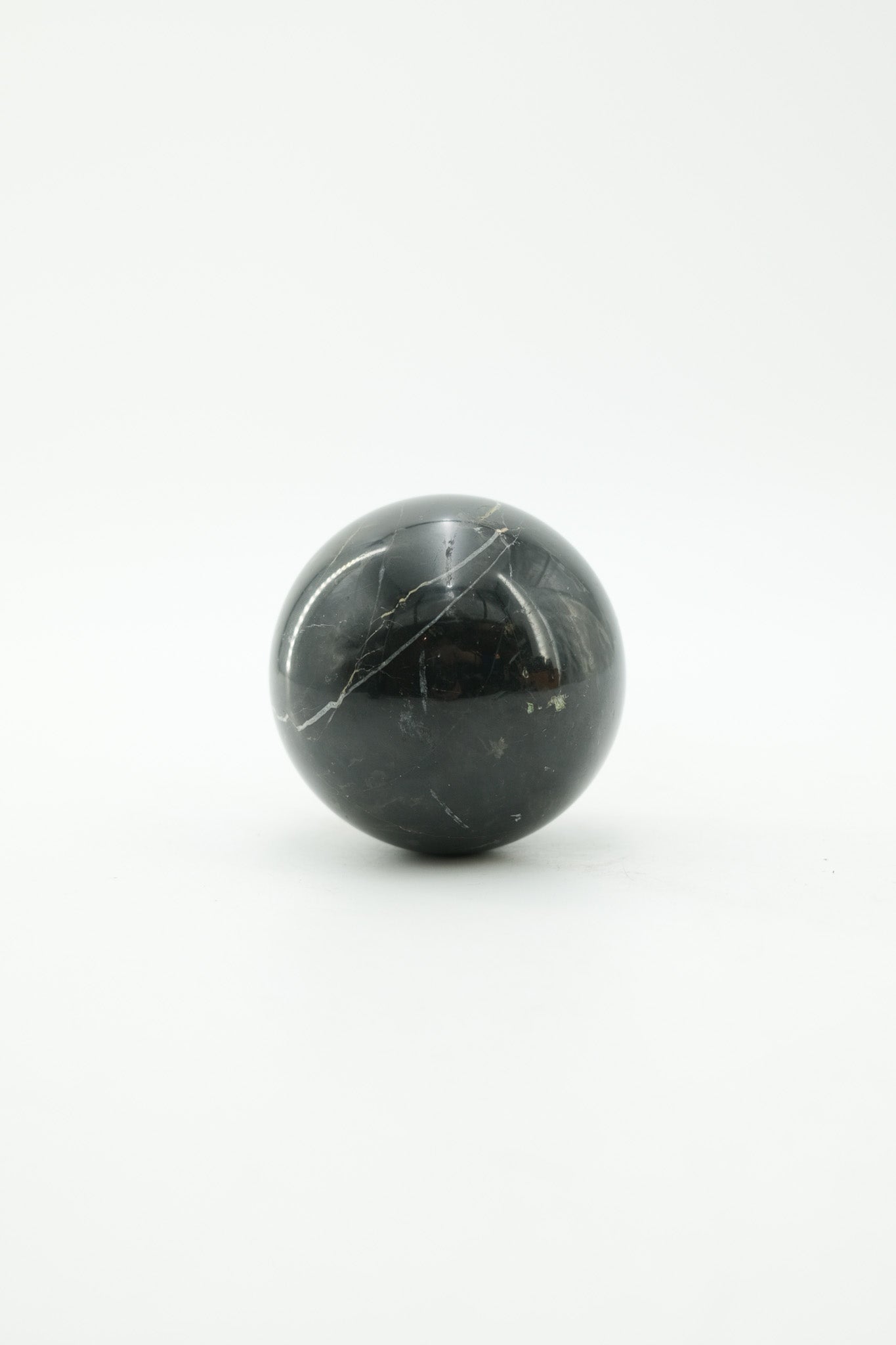 Black Marble Sphere / 黒大理石のスフィア（丸玉）