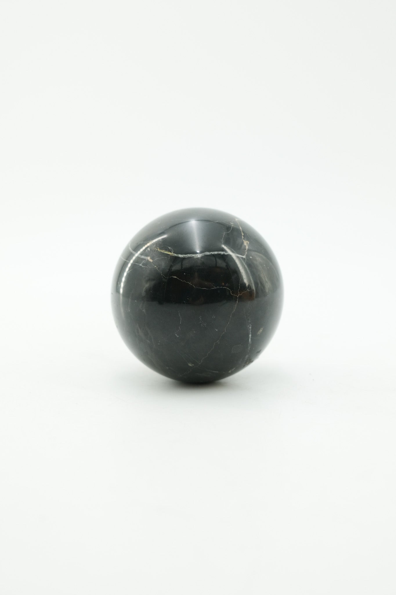 Black Marble Sphere / 黒大理石のスフィア（丸玉）
