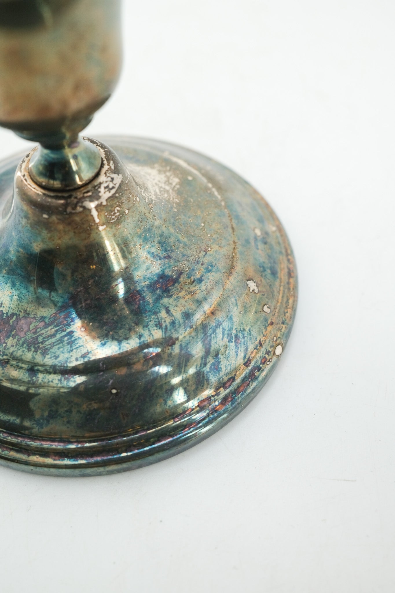 Silver Plated Candle Stand / キャンドルスタンド