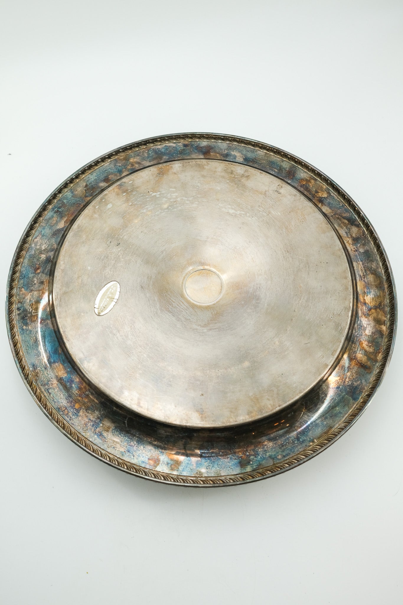 WM. A. ROGERS & Silver Plate Chip & Dip Dish / シルバープレート チップ＆ディップ ディッシュ
