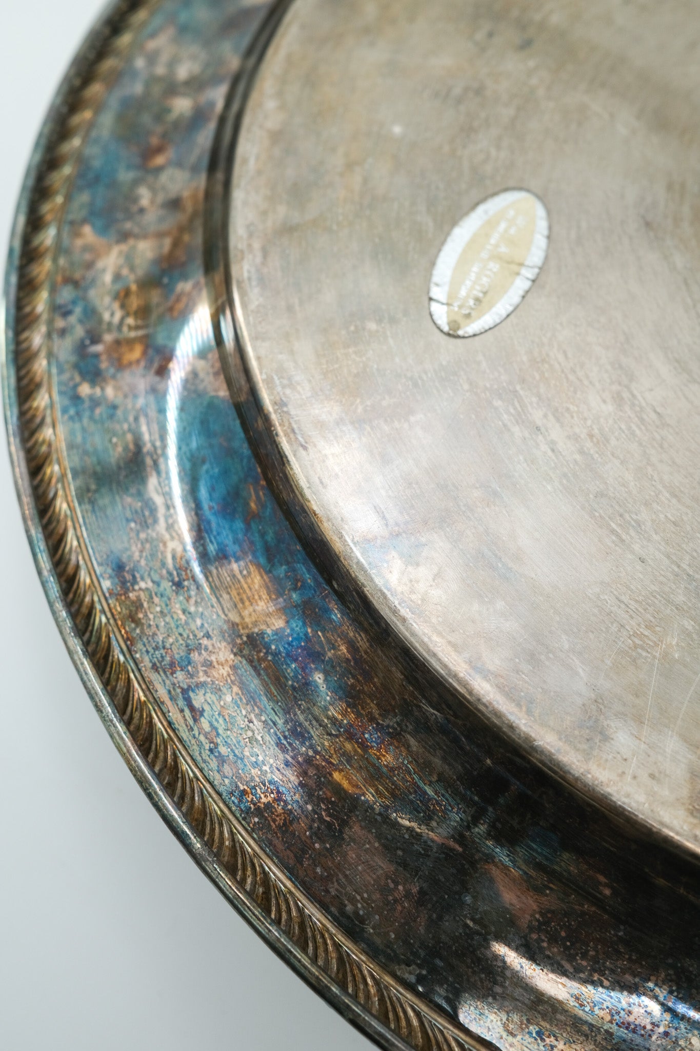WM. A. ROGERS & Silver Plate Chip & Dip Dish / シルバープレート チップ＆ディップ ディッシュ