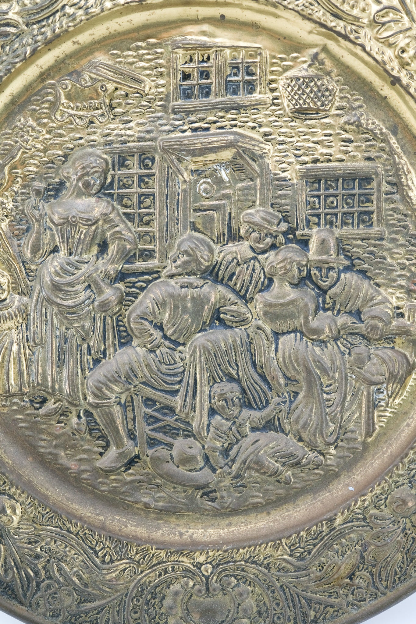 Brass Wall Plate / 真鍮製飾り皿