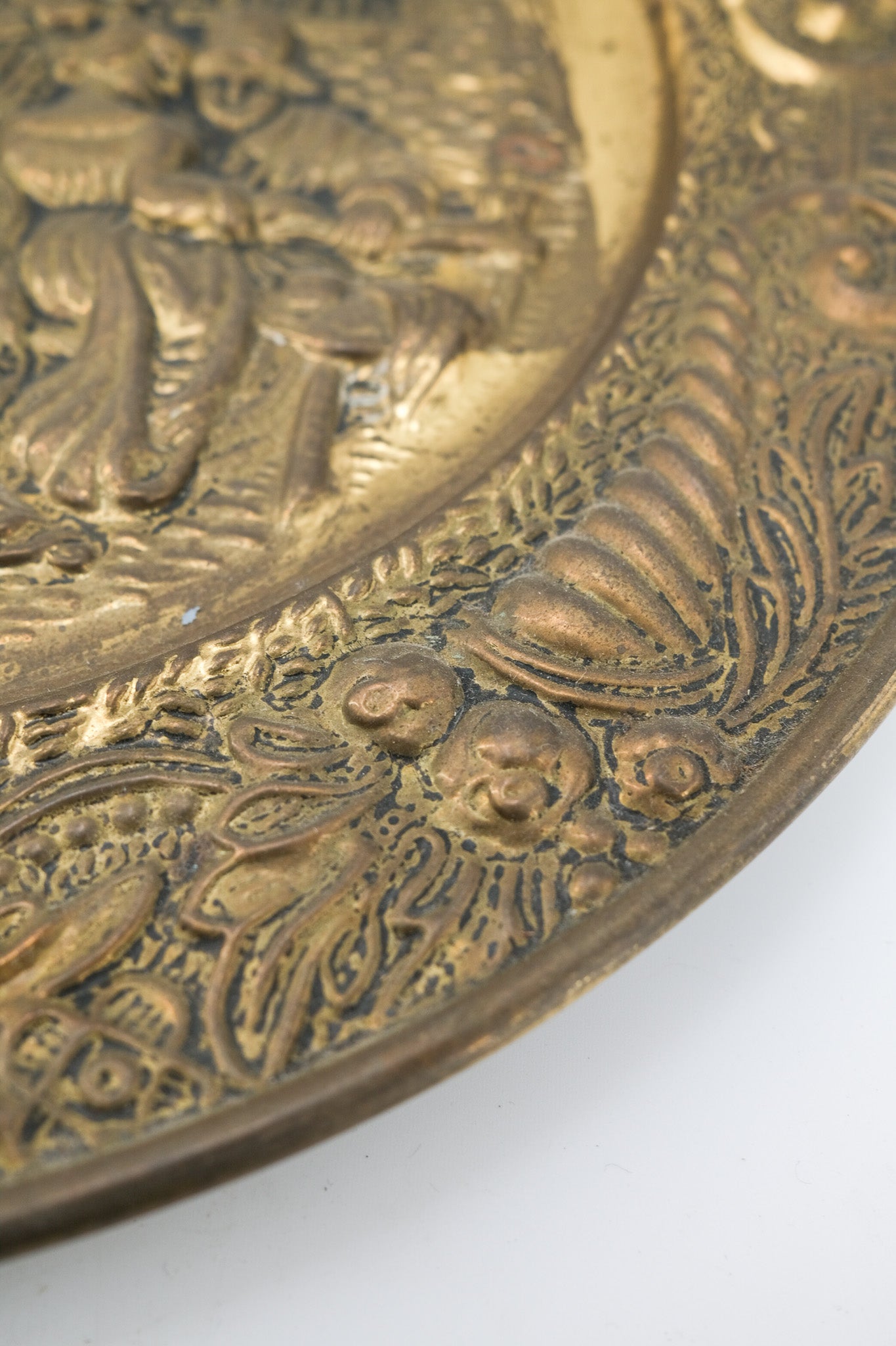Brass Wall Plate / 真鍮製飾り皿