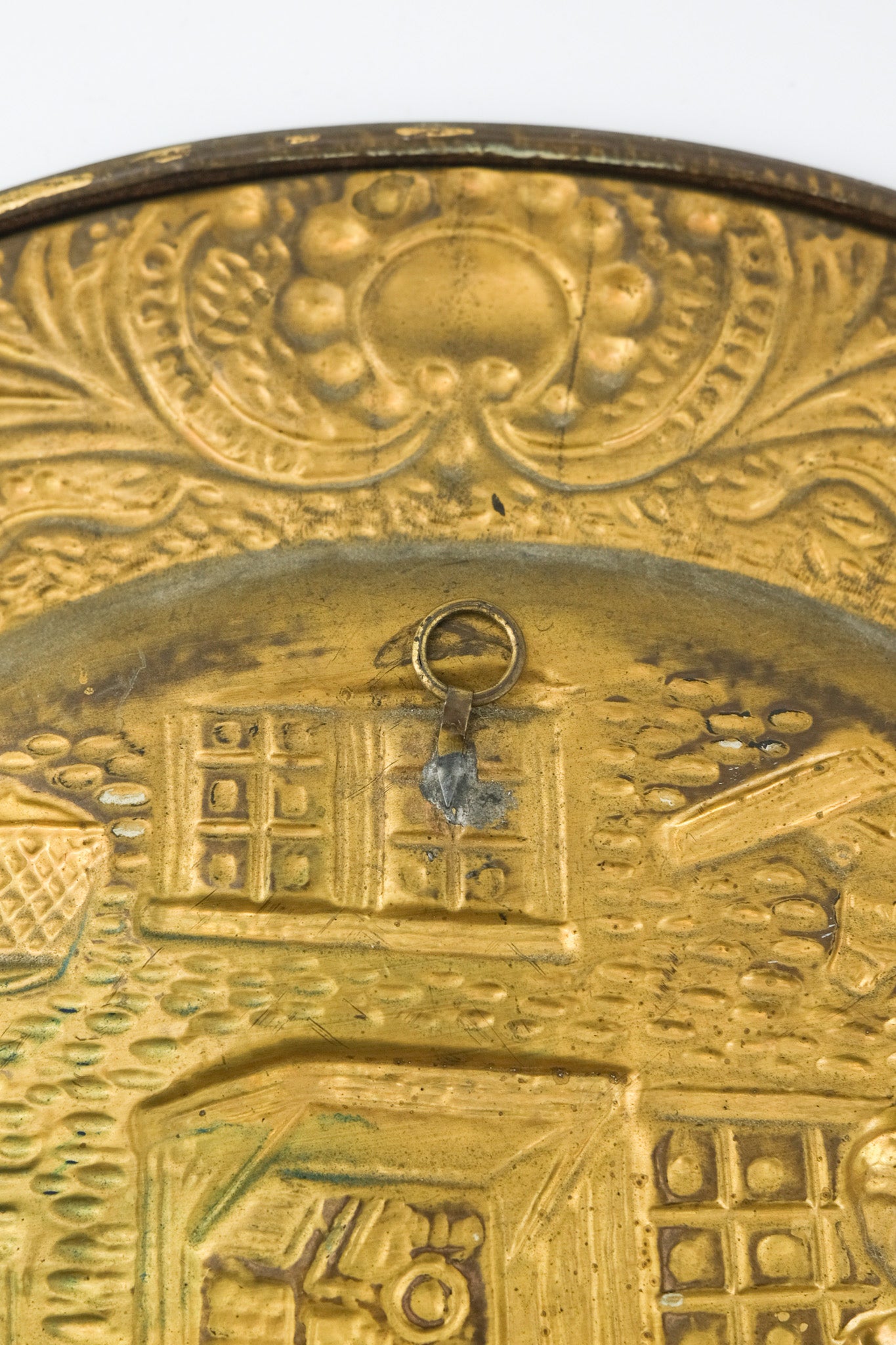 Brass Wall Plate / 真鍮製飾り皿