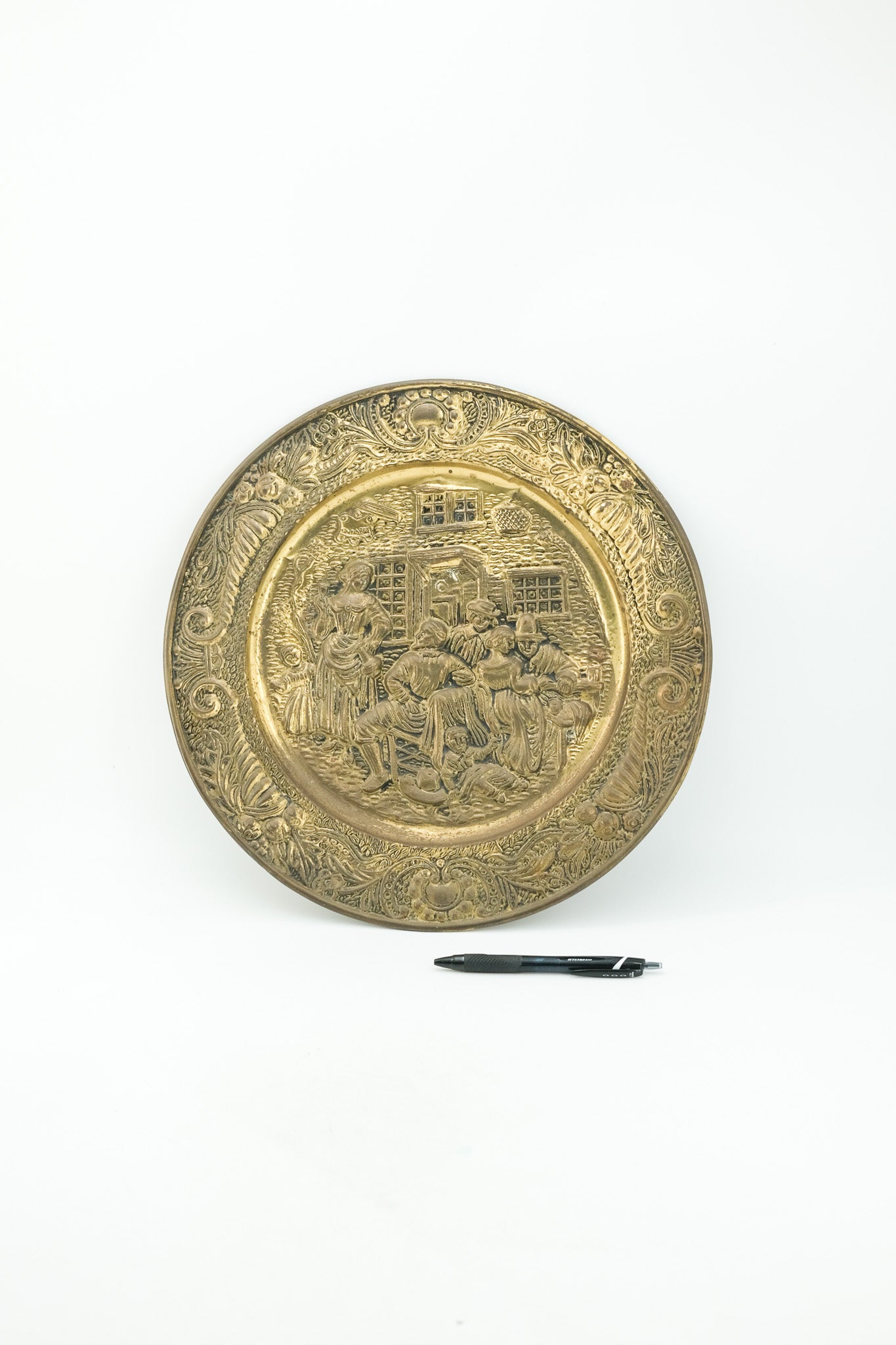 Brass Wall Plate / 真鍮製飾り皿