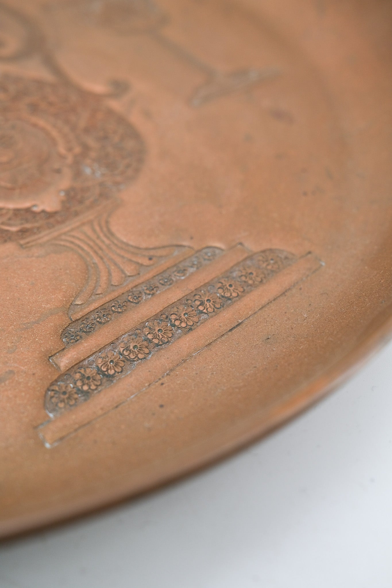 Copper Wall Plating / 銅製飾り皿