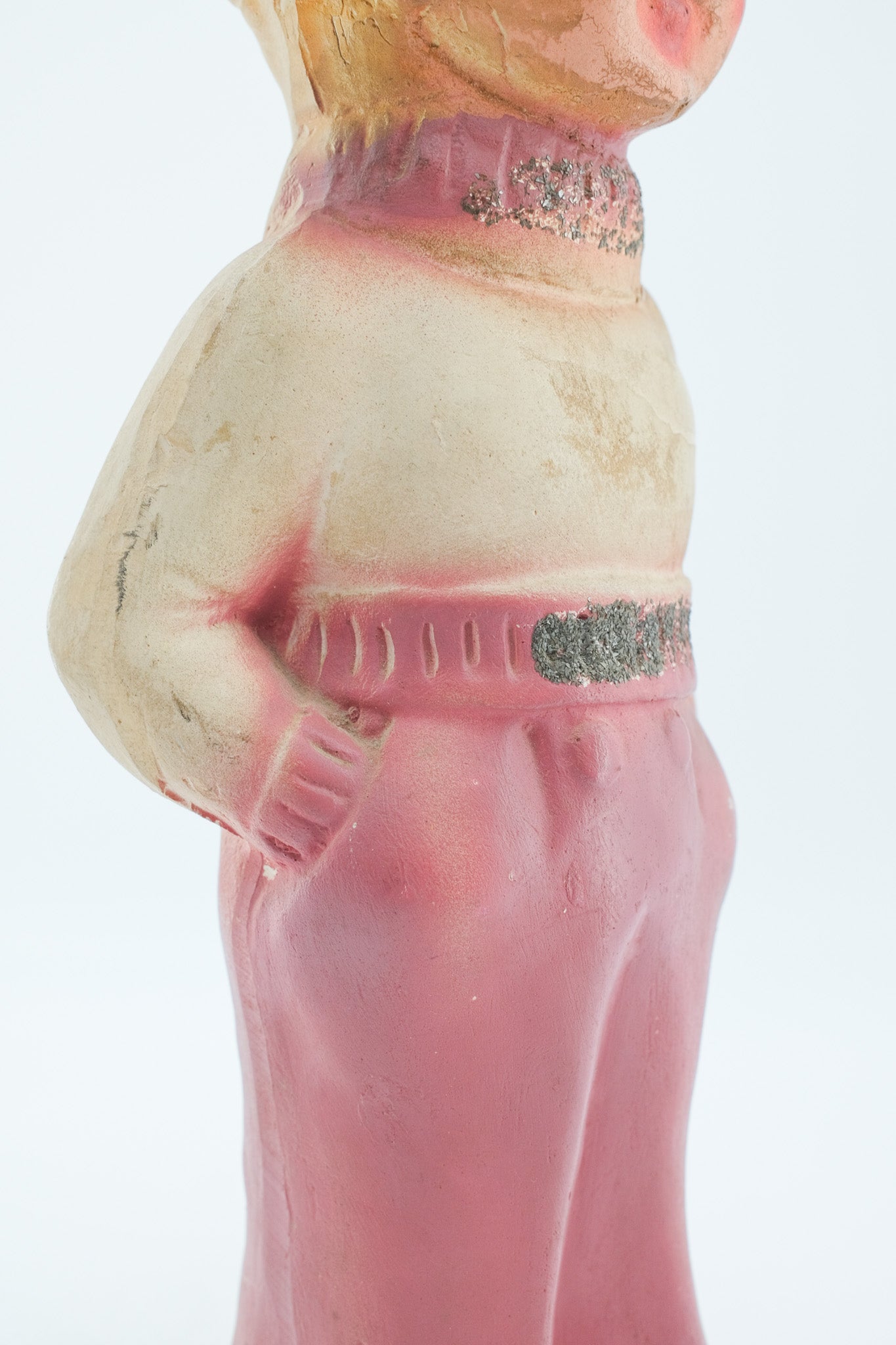 Chalkware Girl Doll / アメリカ買付 ビンテージ チョークドール
