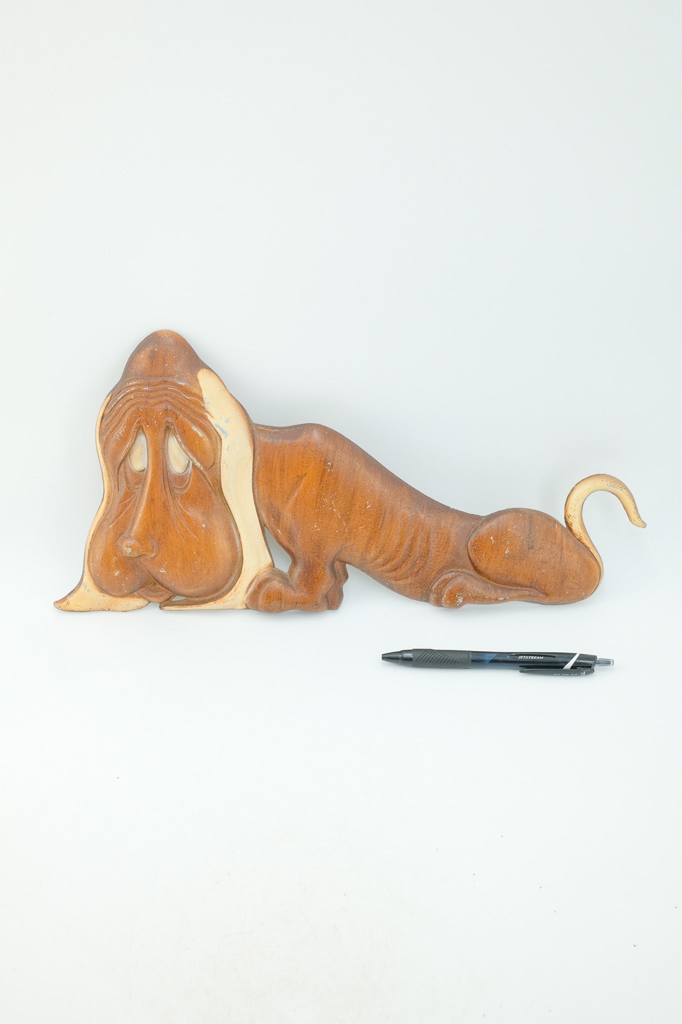 Sexton Cast Aluminum "Sad Hound Dog" Wall Decor / セクストン社 アルミ製 犬の壁飾り