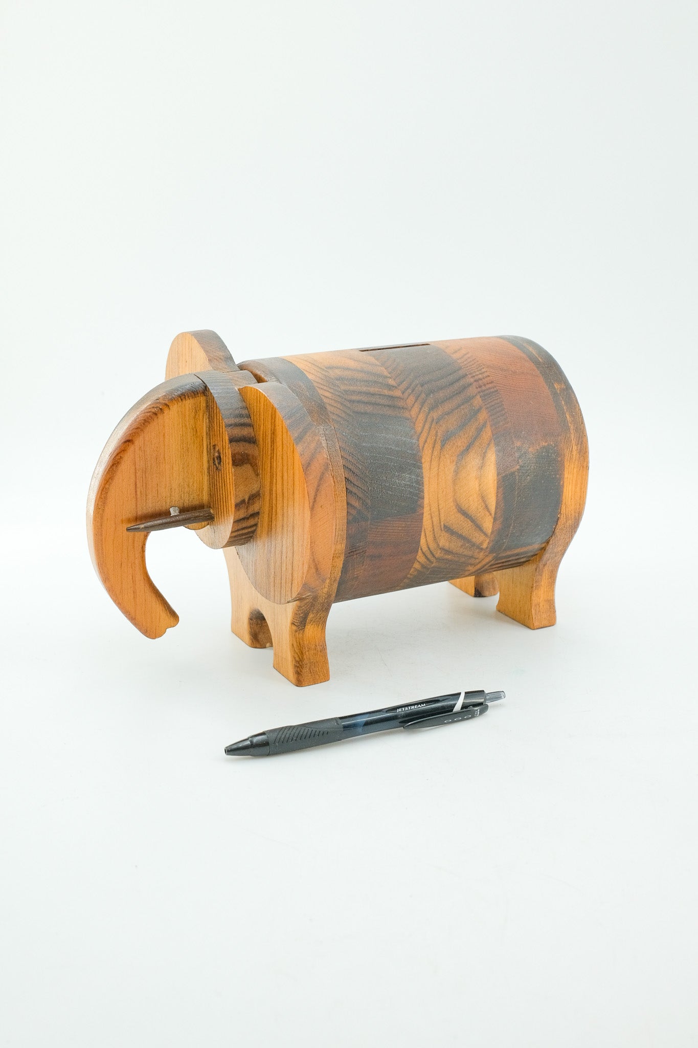 Wooden Elephant Money Box / 木製 ゾウの貯金箱 – STORE IN FACTORY