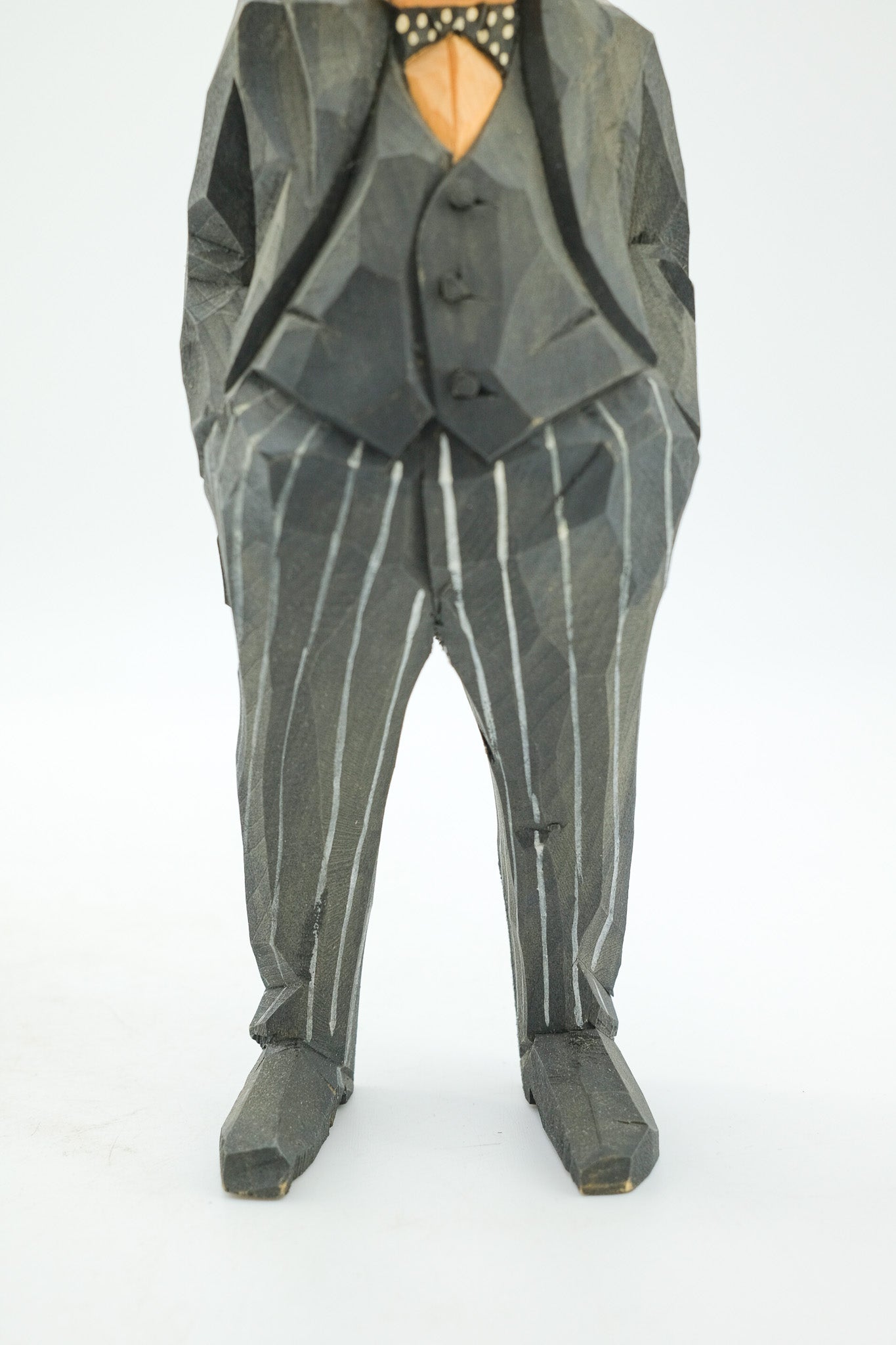 Winston Churchill Wood Carving / ウィンストン・チャーチル 木彫り人形