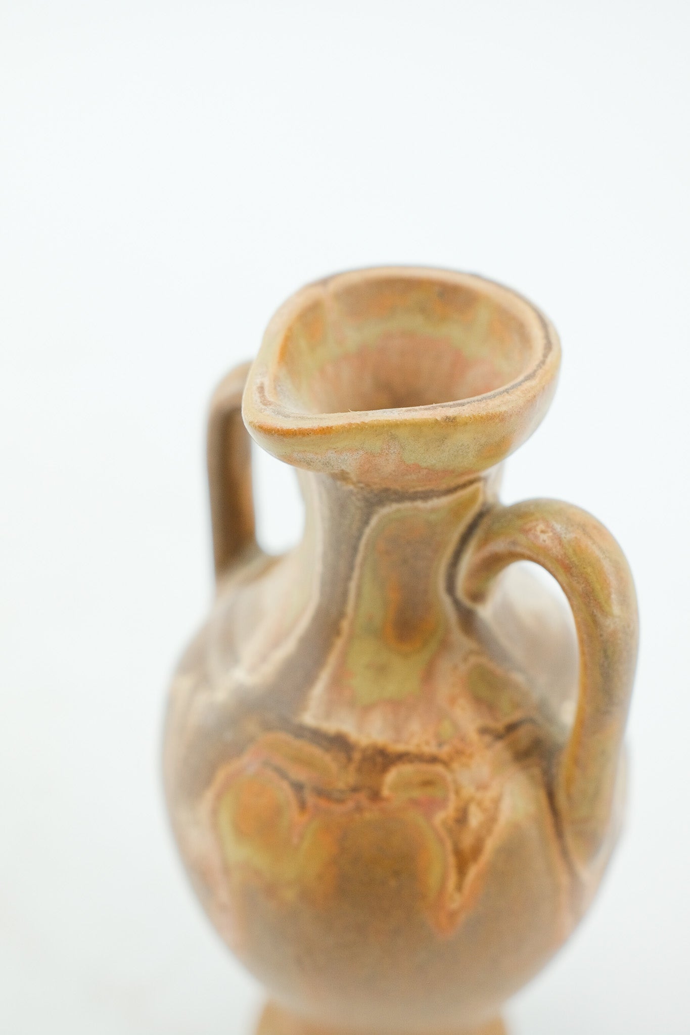 Vintage Ceramic Mini Amphora Vase / アメリカ買付 ヴィンテージ ミニチュア・アンフォラベース
