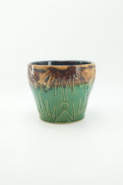 Vintage Sun & Moon Planter 