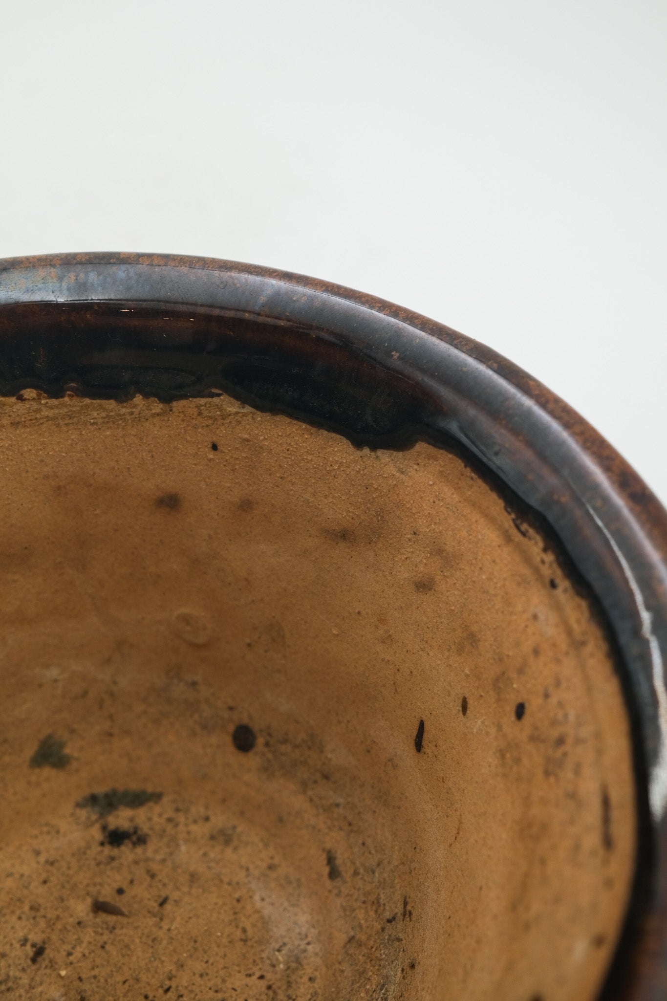 Vintage Studio Pottery Planter / ヴィンテージ スタジオポタリー 陶器鉢