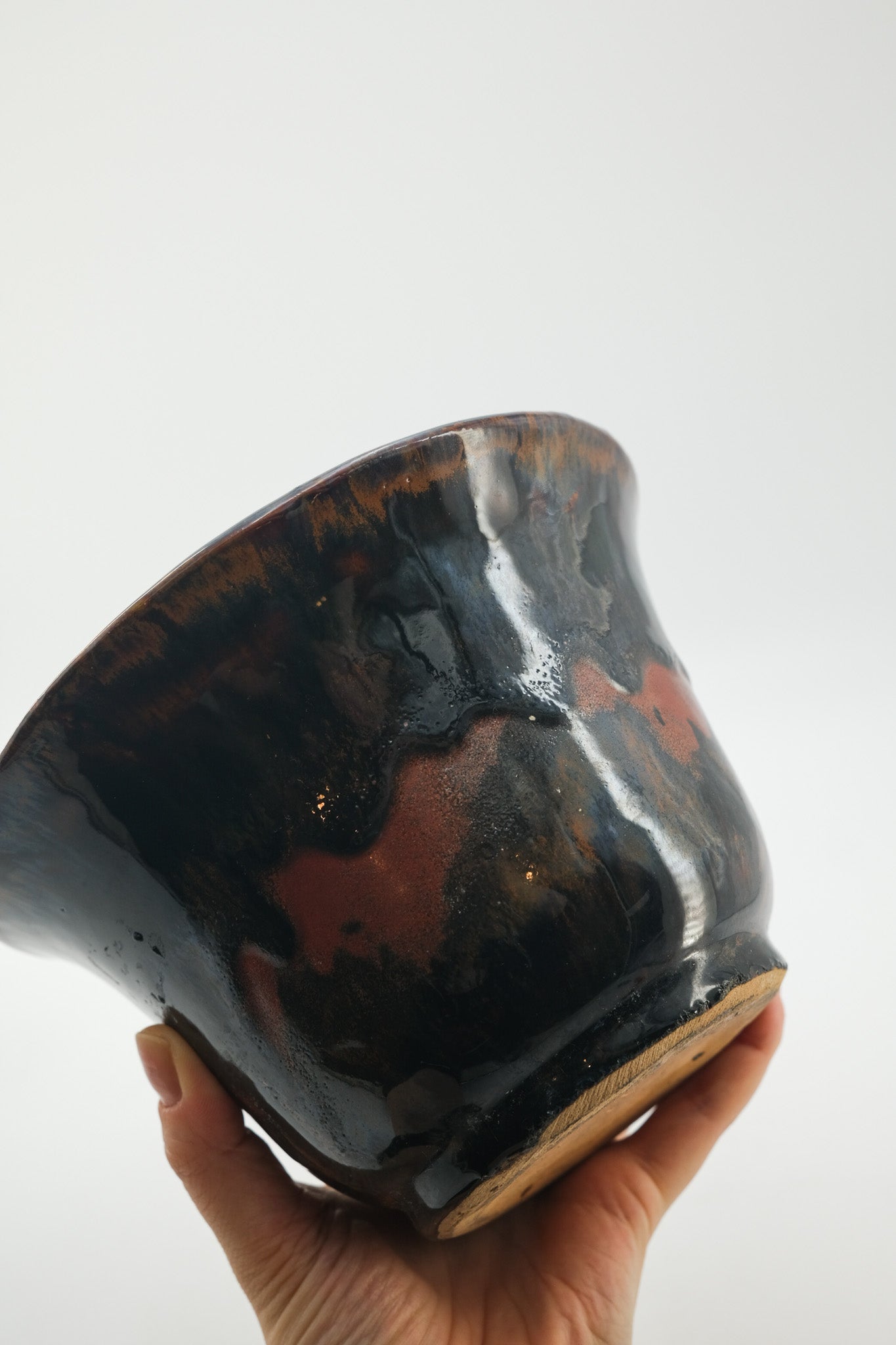 Vintage Studio Pottery Planter / ヴィンテージ スタジオポタリー 陶器鉢