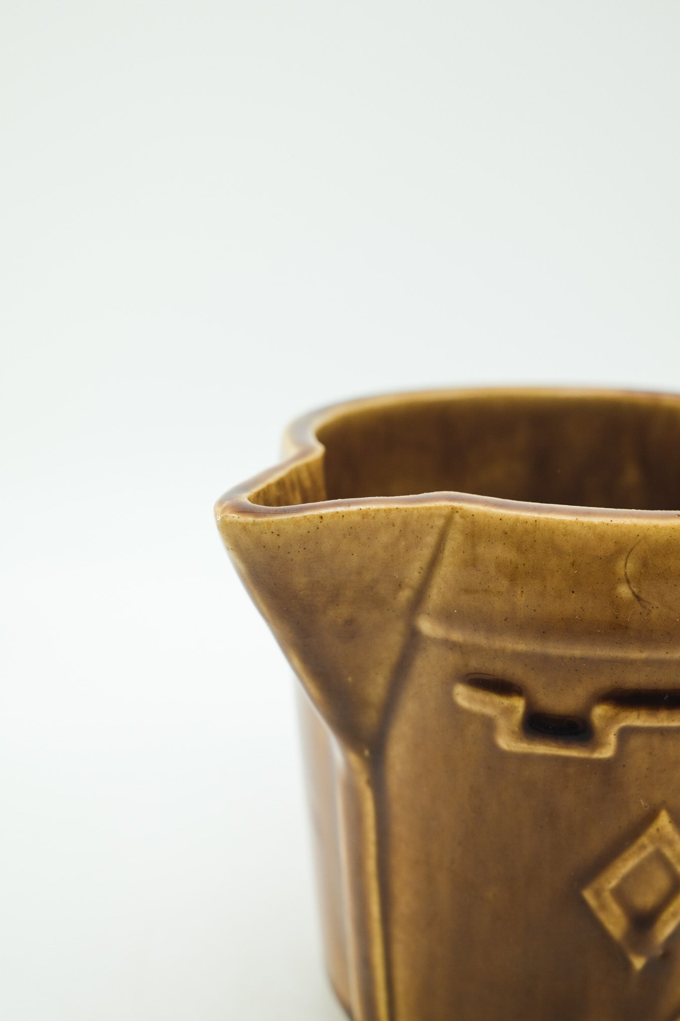 Diamond Pattern Pitcher / ダイヤモンドパターン 片口ポット