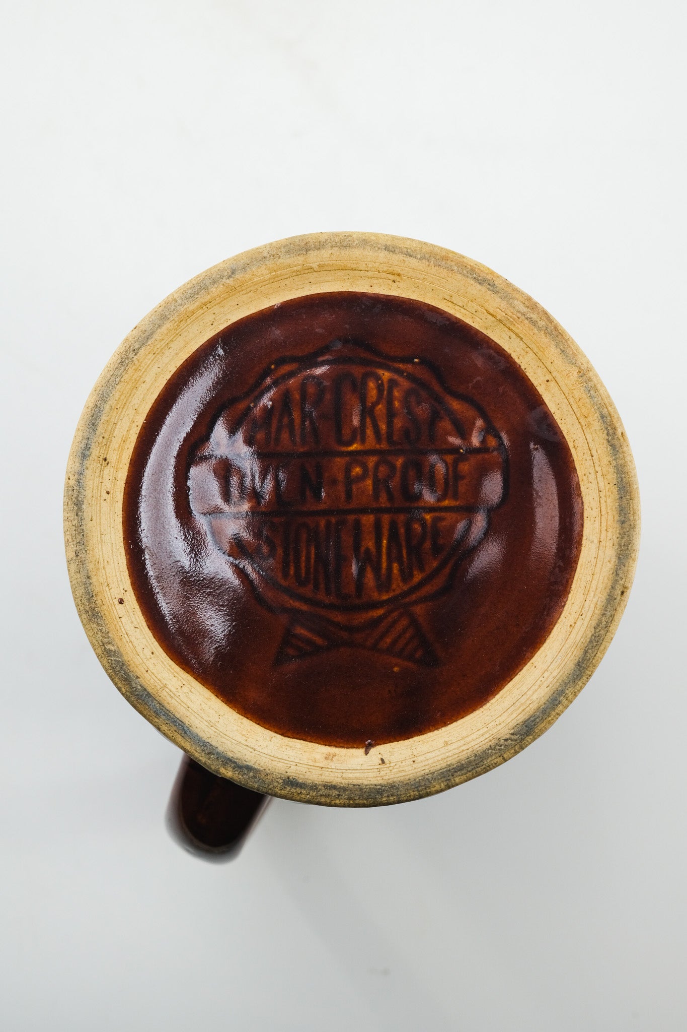 MAR-CREST "Colorado Brown" Daisy and Button Pitcher / マークレスト「コロラドブラウン」デイジー＆ボタン ピッチャー