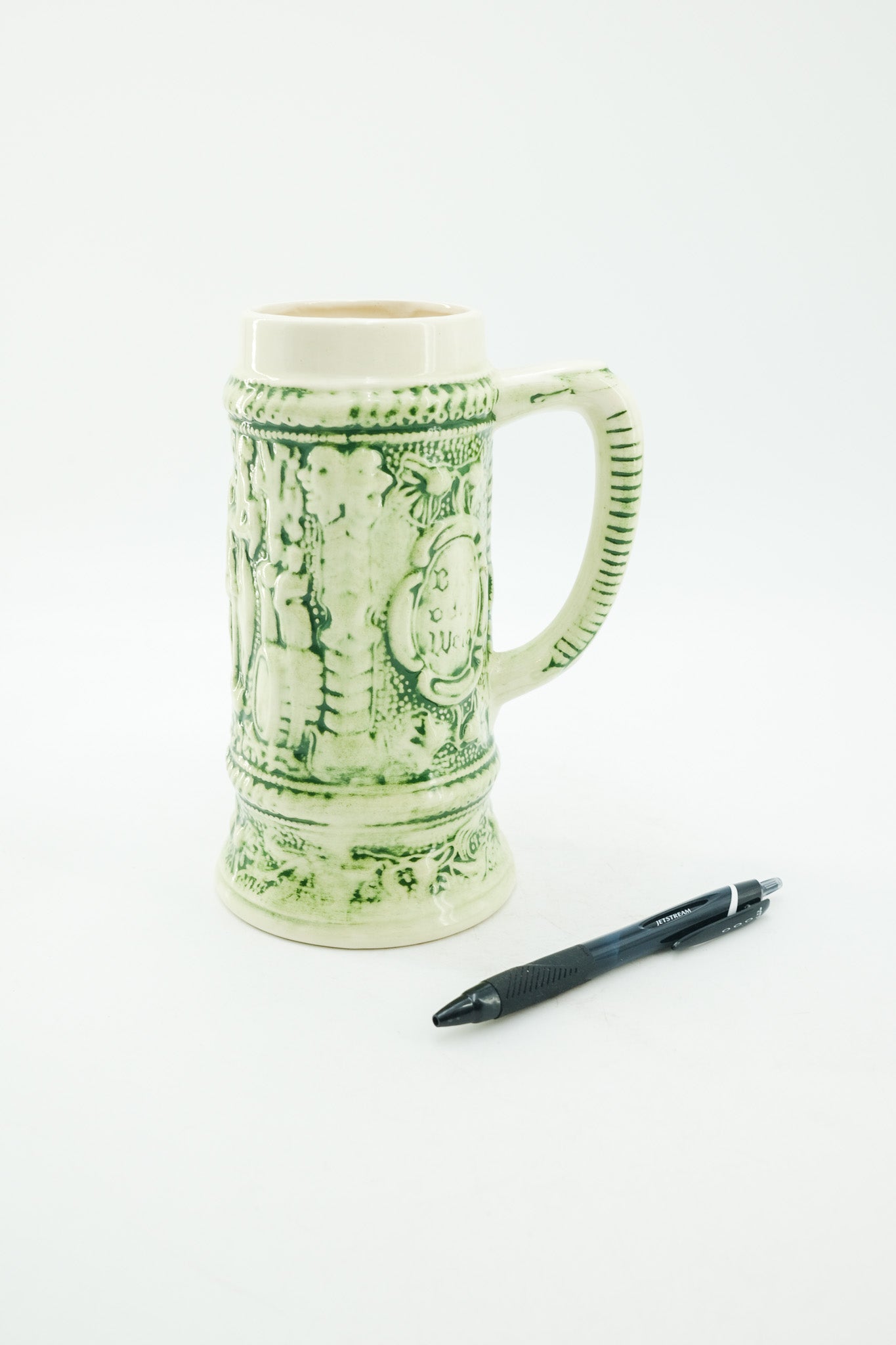 ドイツ製陶器ビアマグ Ceramic Beer Mug / 陶器製ビアマグ（ドイツ語レリーフ入り） – STORE