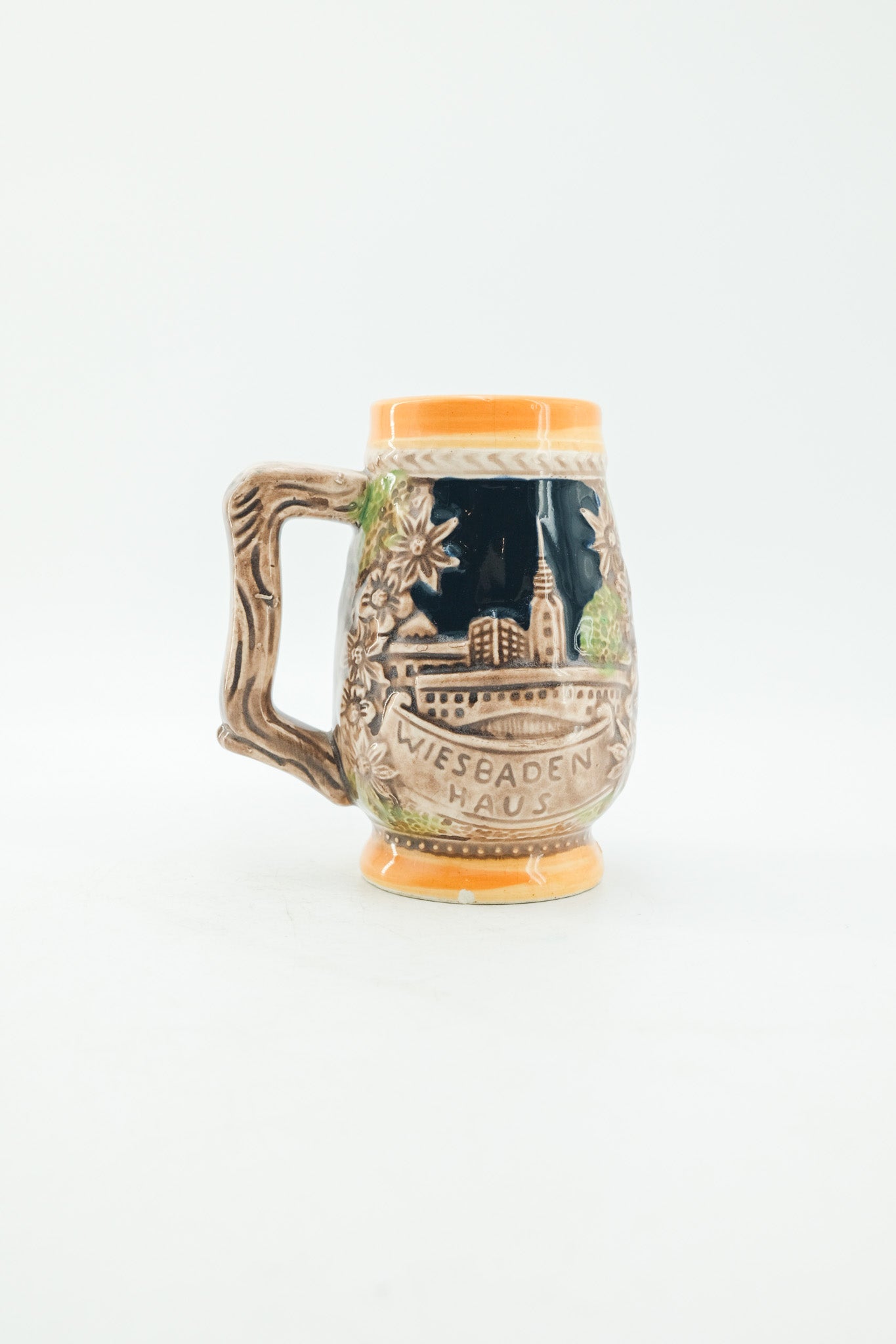 Vintage German Beer Stein (WIESBADEN HAUS) / ヴィンテージ ドイツ製