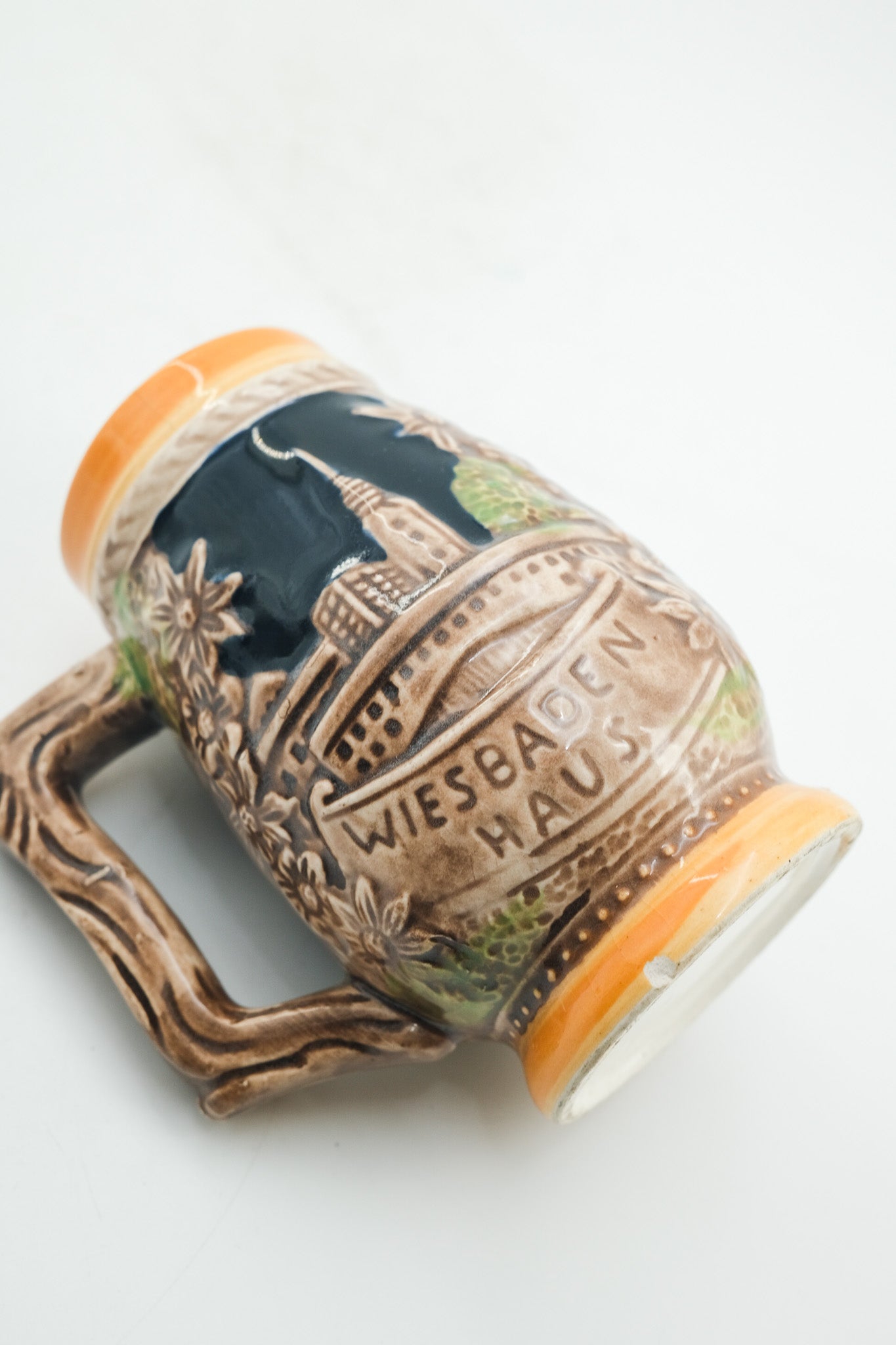 Vintage German Beer Stein (WIESBADEN HAUS) / ヴィンテージ ドイツ製