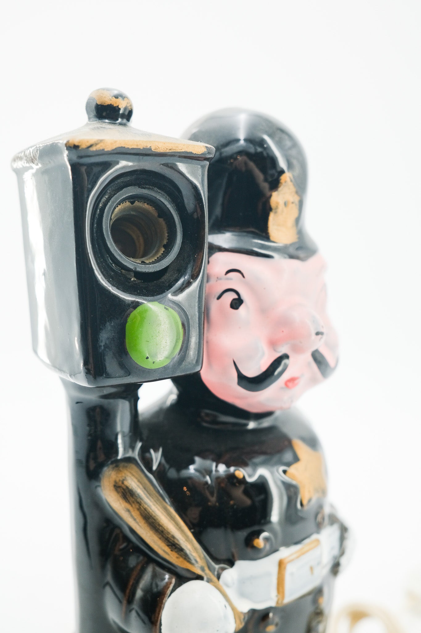 Vintage Ceramic Policeman Night Light / ヴィンテージ セラミック ポリスマン ナイトライト