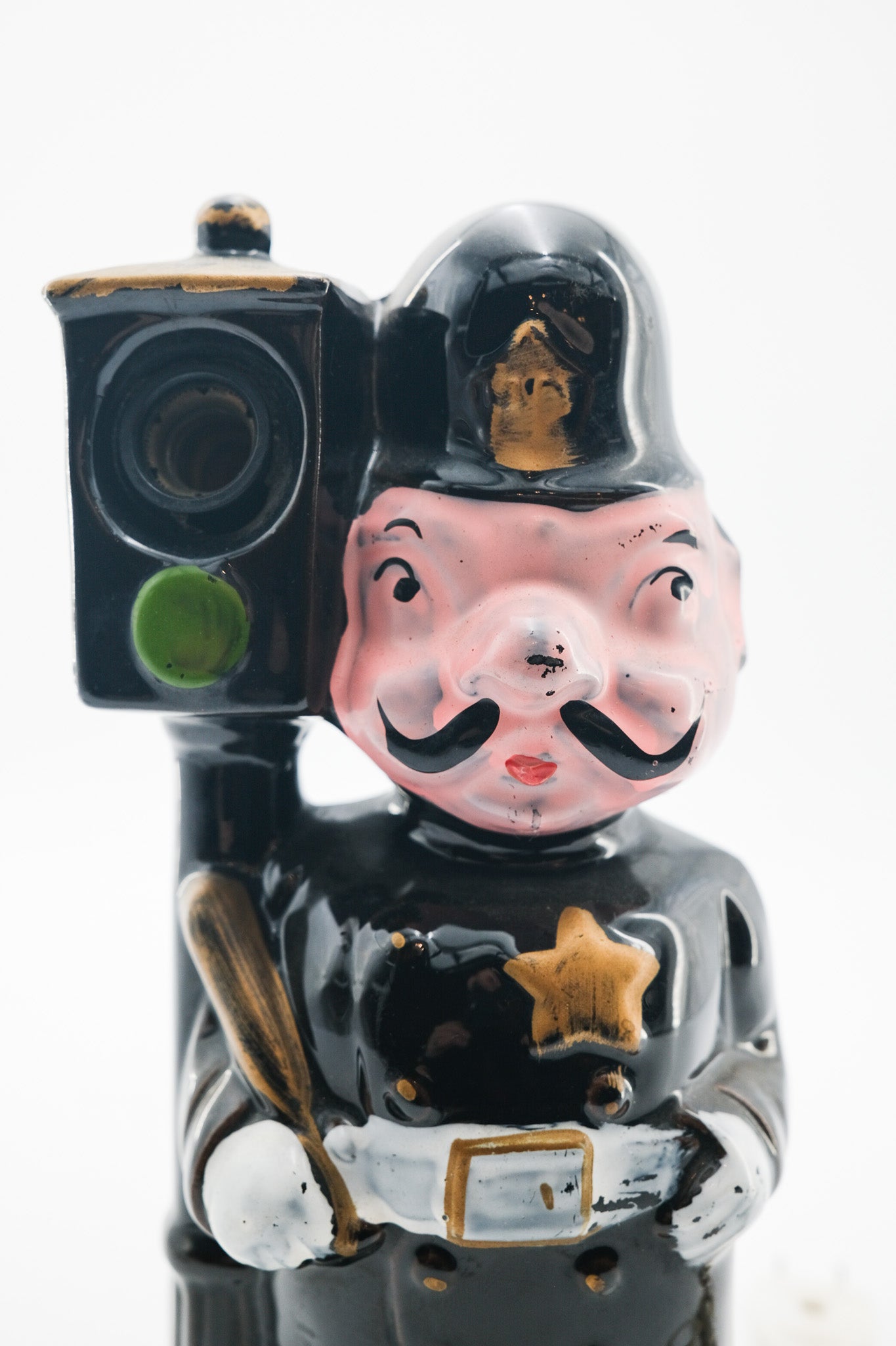 Vintage Ceramic Policeman Night Light / ヴィンテージ セラミック ポリスマン ナイトライト
