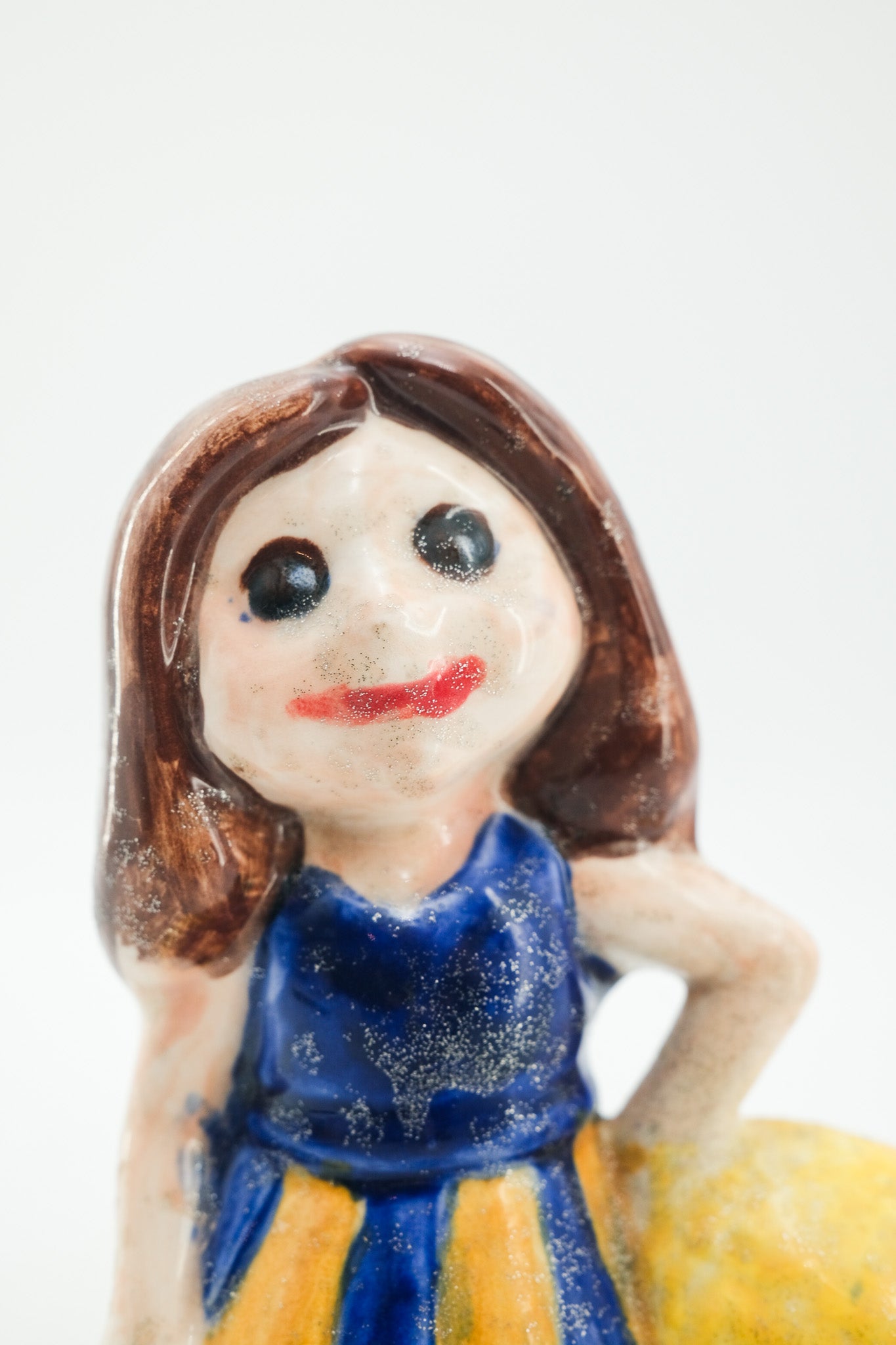 Ceramic Cheerleader Figure / セラミック チアガール フィギュア