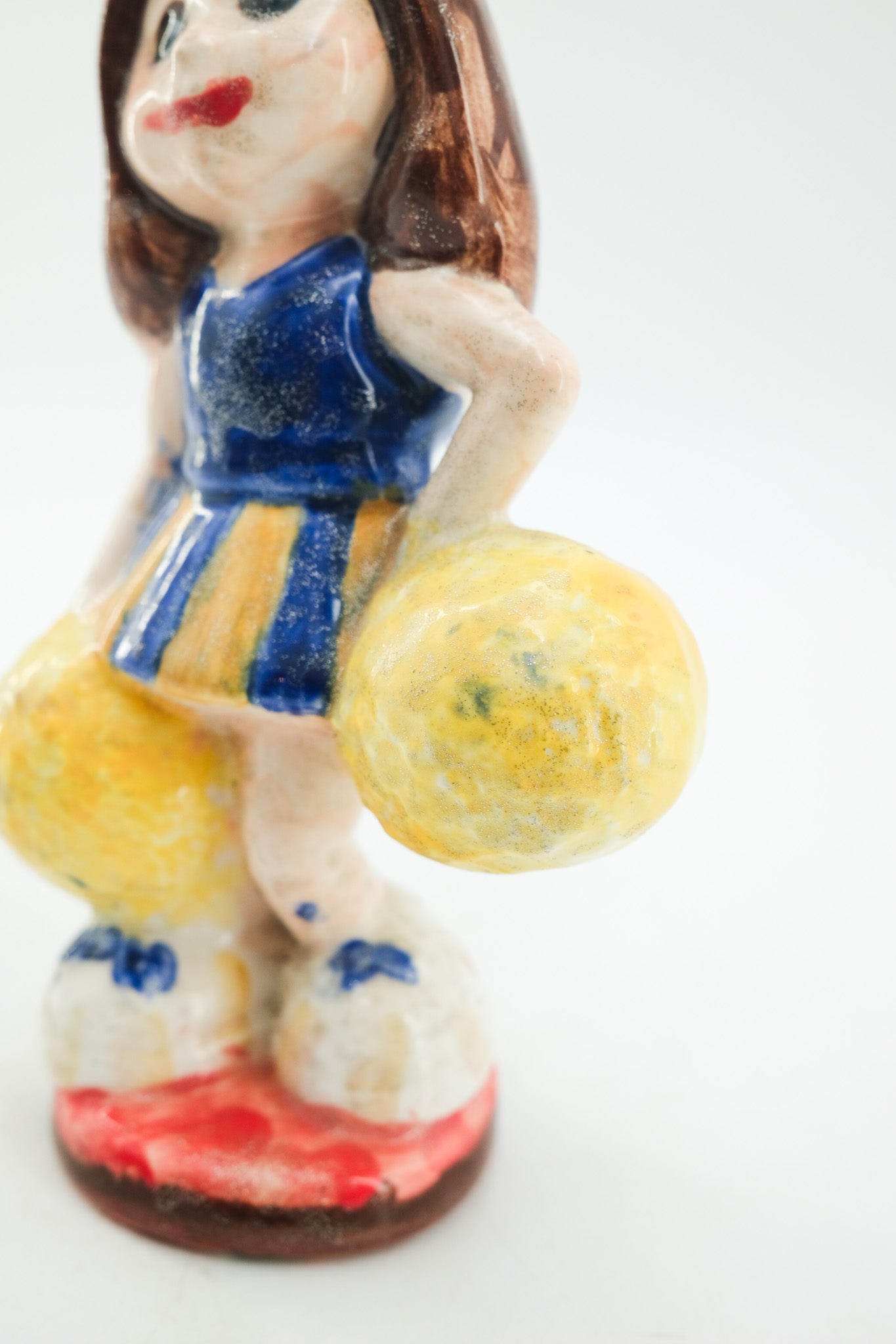 Ceramic Cheerleader Figure / セラミック チアガール フィギュア