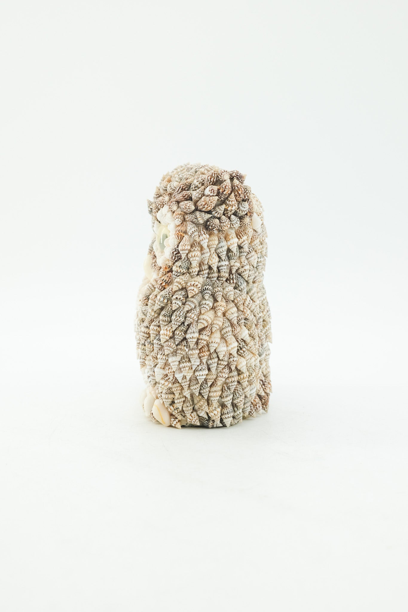 Shell Craft Owl Ornament / 貝細工のフクロウの置物