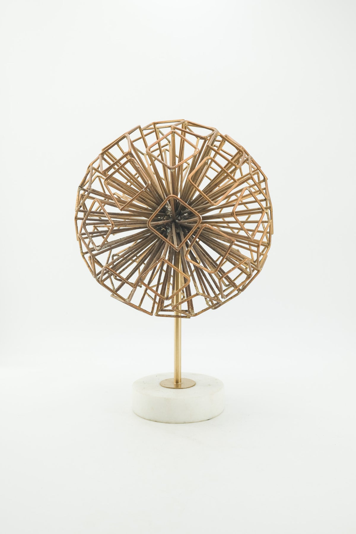 Geometric Wire Sputnik Object / 幾何学 ワイヤー スプートニク オブジェ