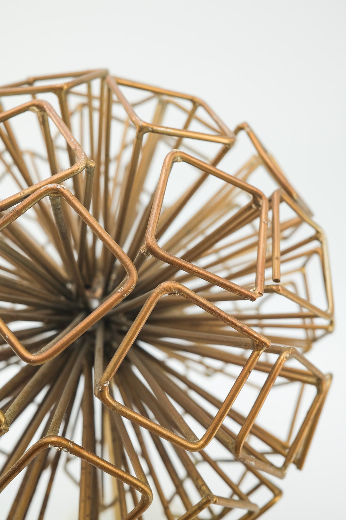 Geometric Wire Sputnik Object / 幾何学 ワイヤー スプートニク オブジェ