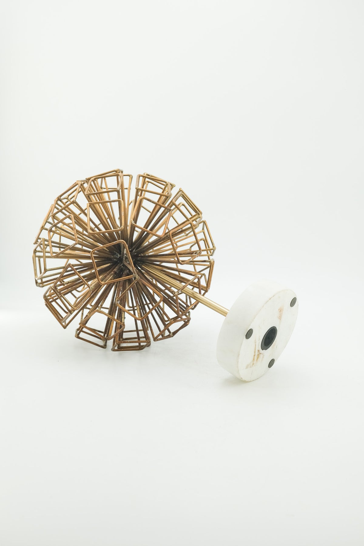Geometric Wire Sputnik Object / 幾何学 ワイヤー スプートニク オブジェ