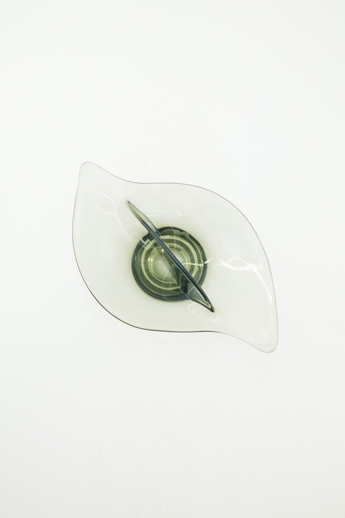 Leaf Silhouette Glass Tray / リーフシルエット ガラス トレイ