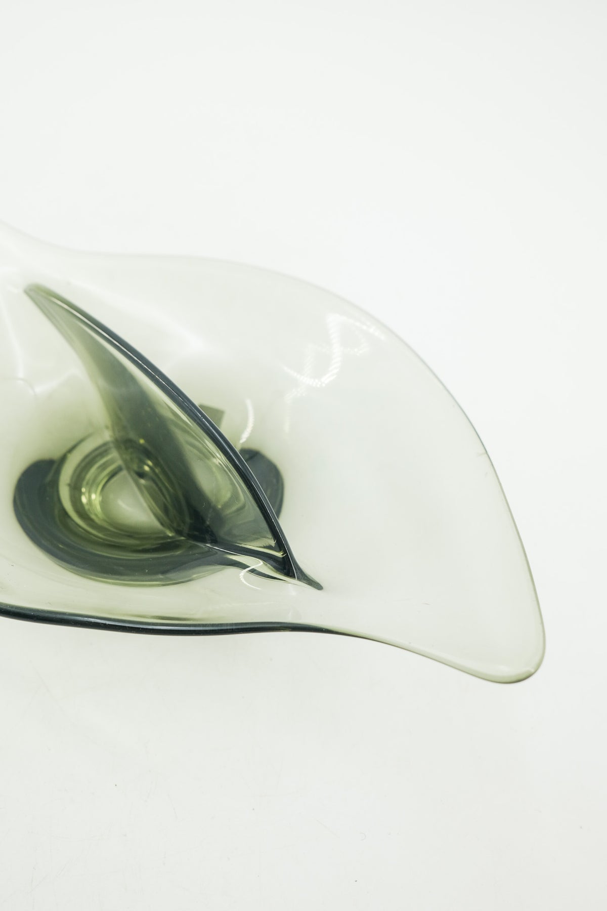 Leaf Silhouette Glass Tray / リーフシルエット ガラス トレイ
