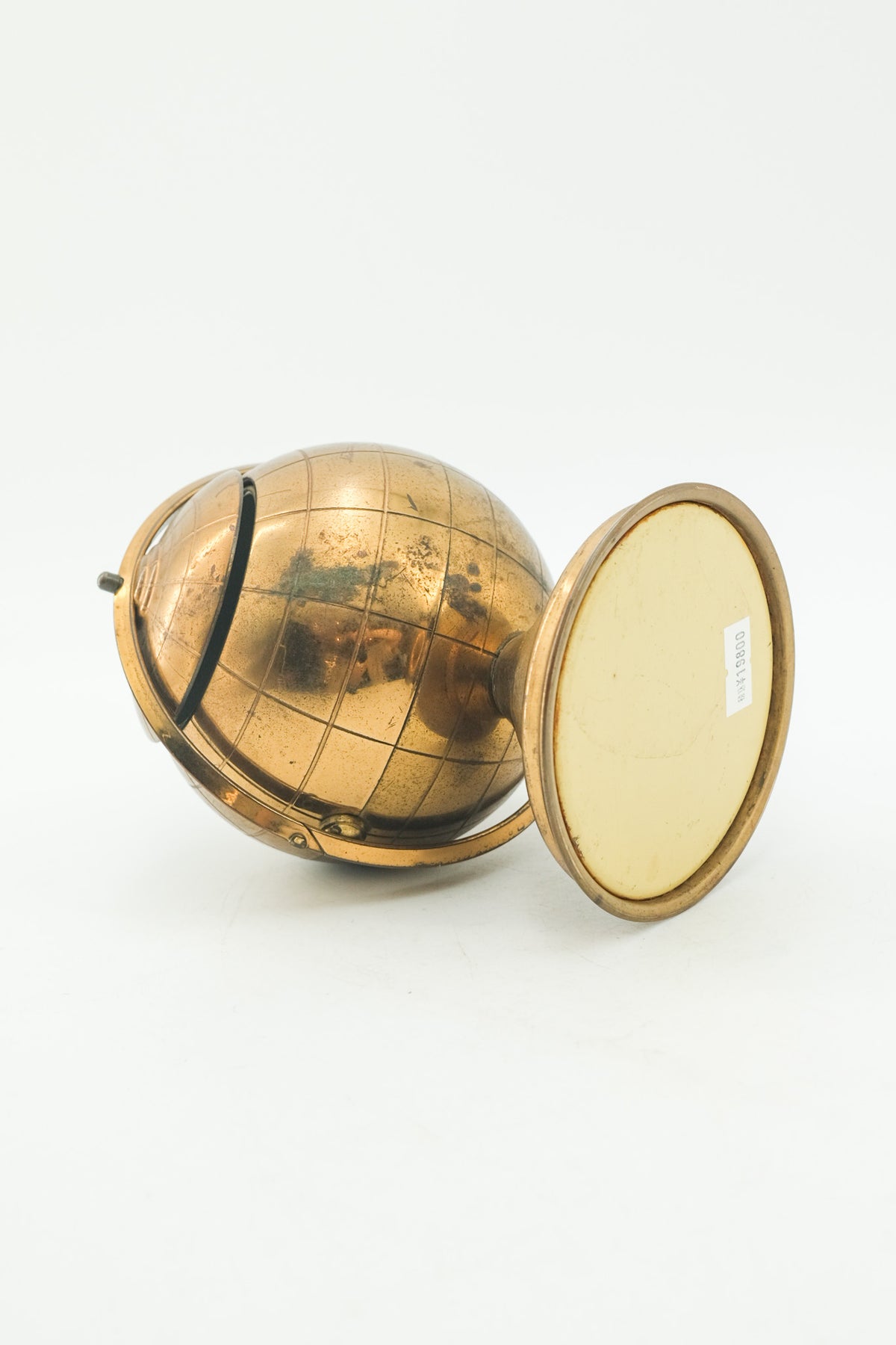 Globe Shaped Brass Cigarette Holder / 真鍮製 地球儀型 シガレットホルダー