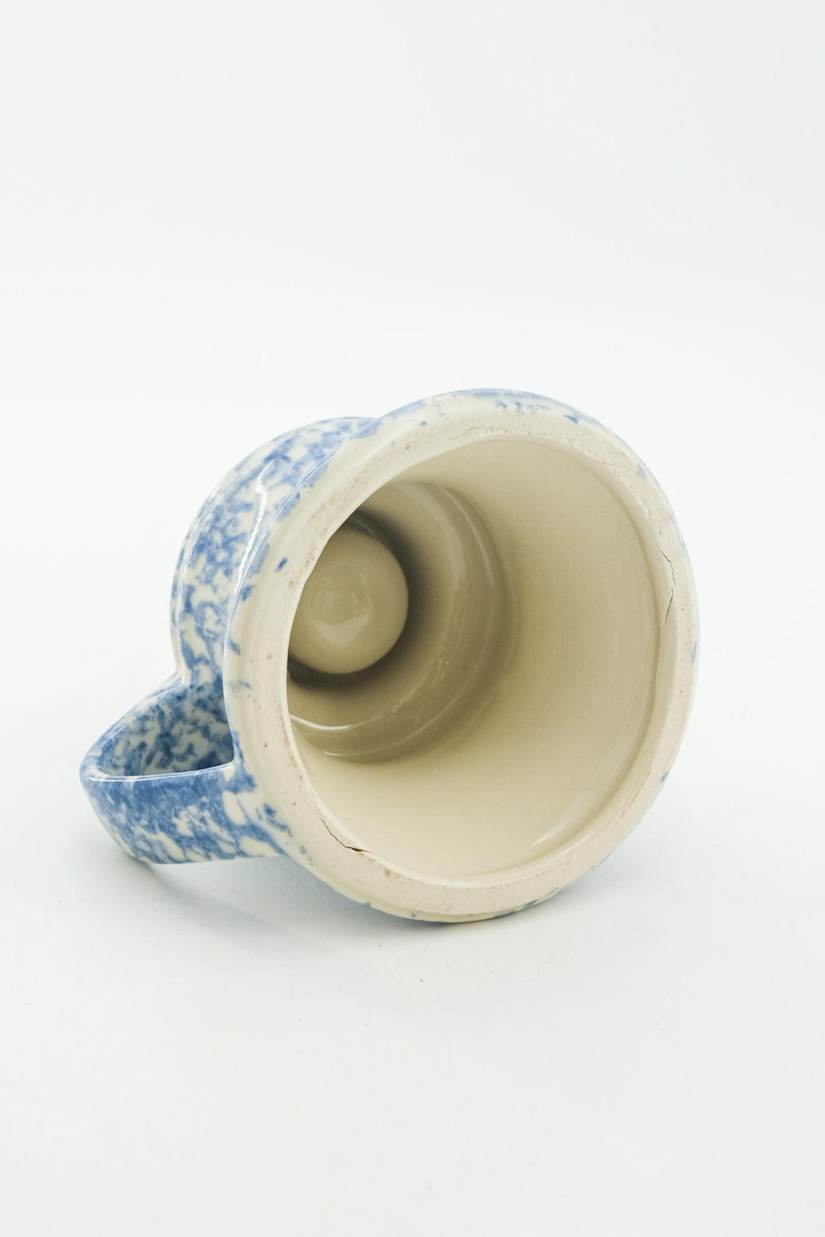 Spongeware Chamberstick Candle Holder / スポンジウェア キャンドルホルダー