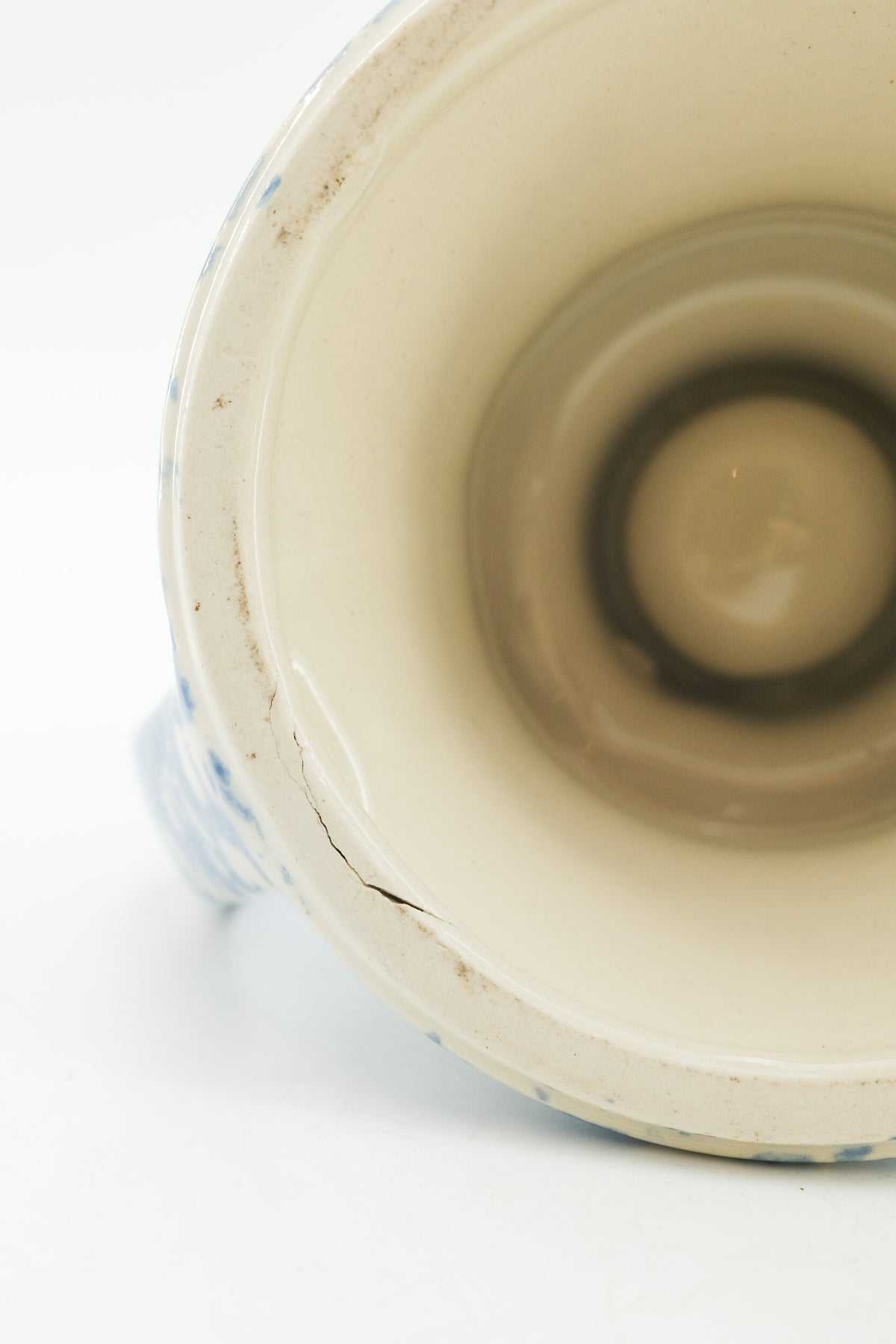 Spongeware Chamberstick Candle Holder / スポンジウェア キャンドルホルダー