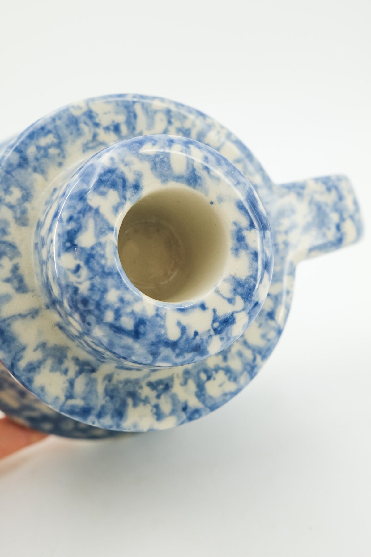 Spongeware Chamberstick Candle Holder / スポンジウェア キャンドルホルダー