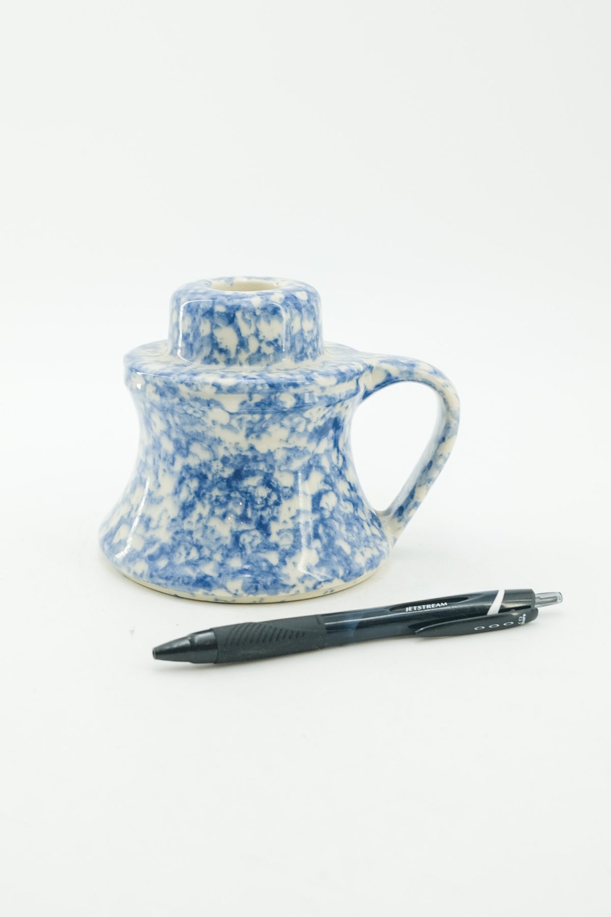 Spongeware Chamberstick Candle Holder / スポンジウェア キャンドルホルダー