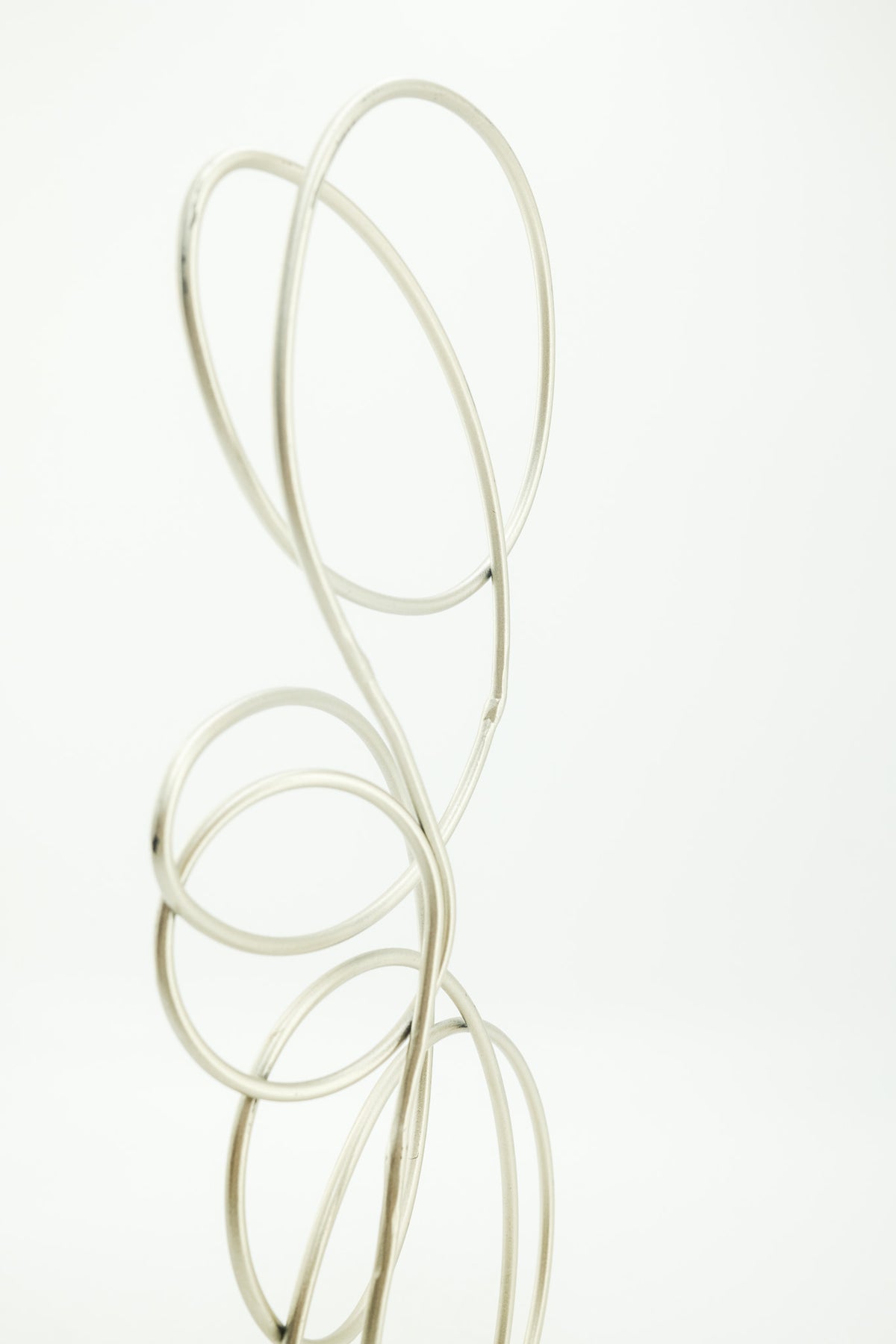 Wire Abstract Object with Acrylic Base / ワイヤー抽象オブジェ アクリル台座