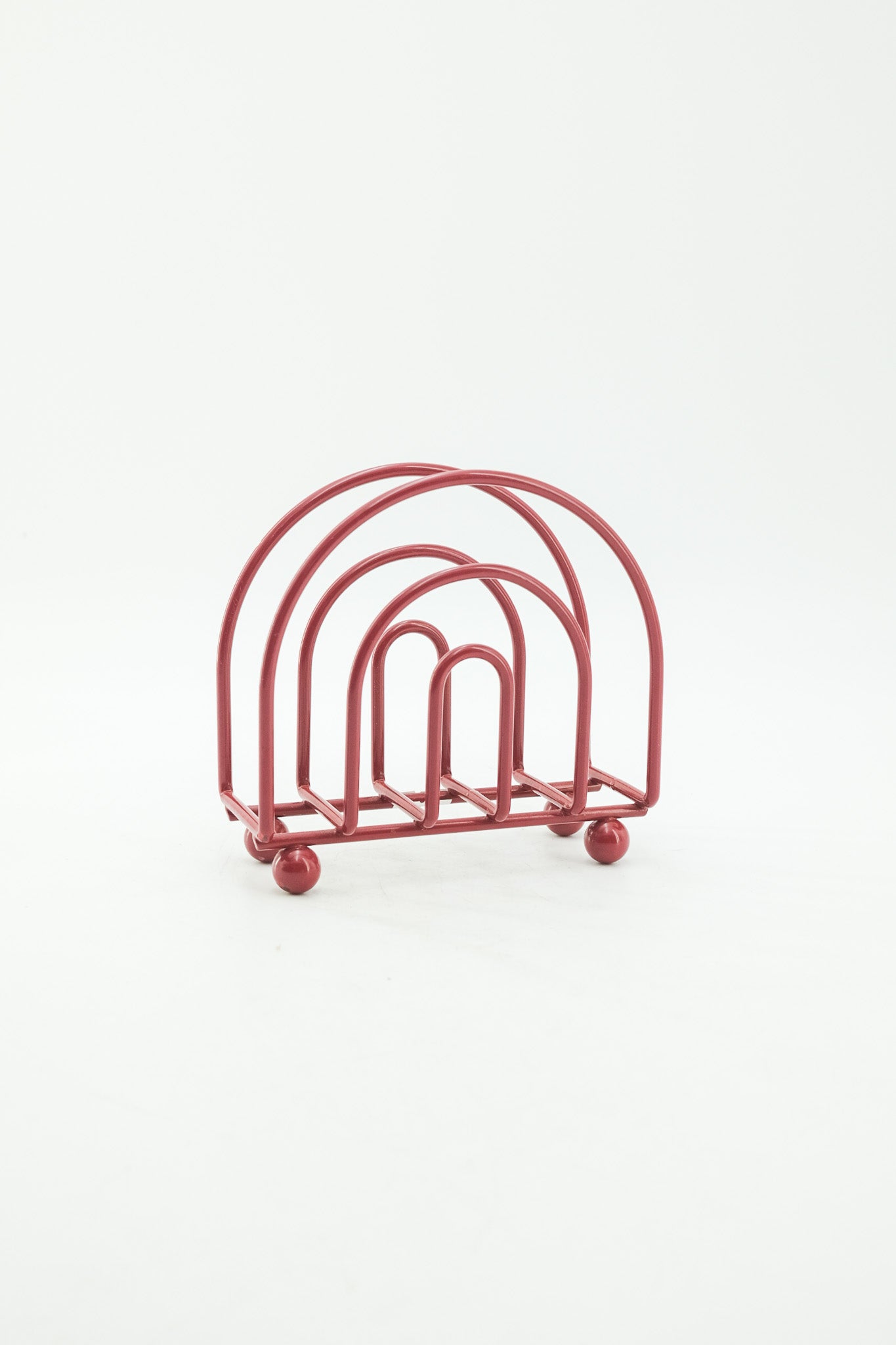 Vintage Metal Menu Holder - Red / アメリカ買付 ヴィンテージ メタル メニューホルダー