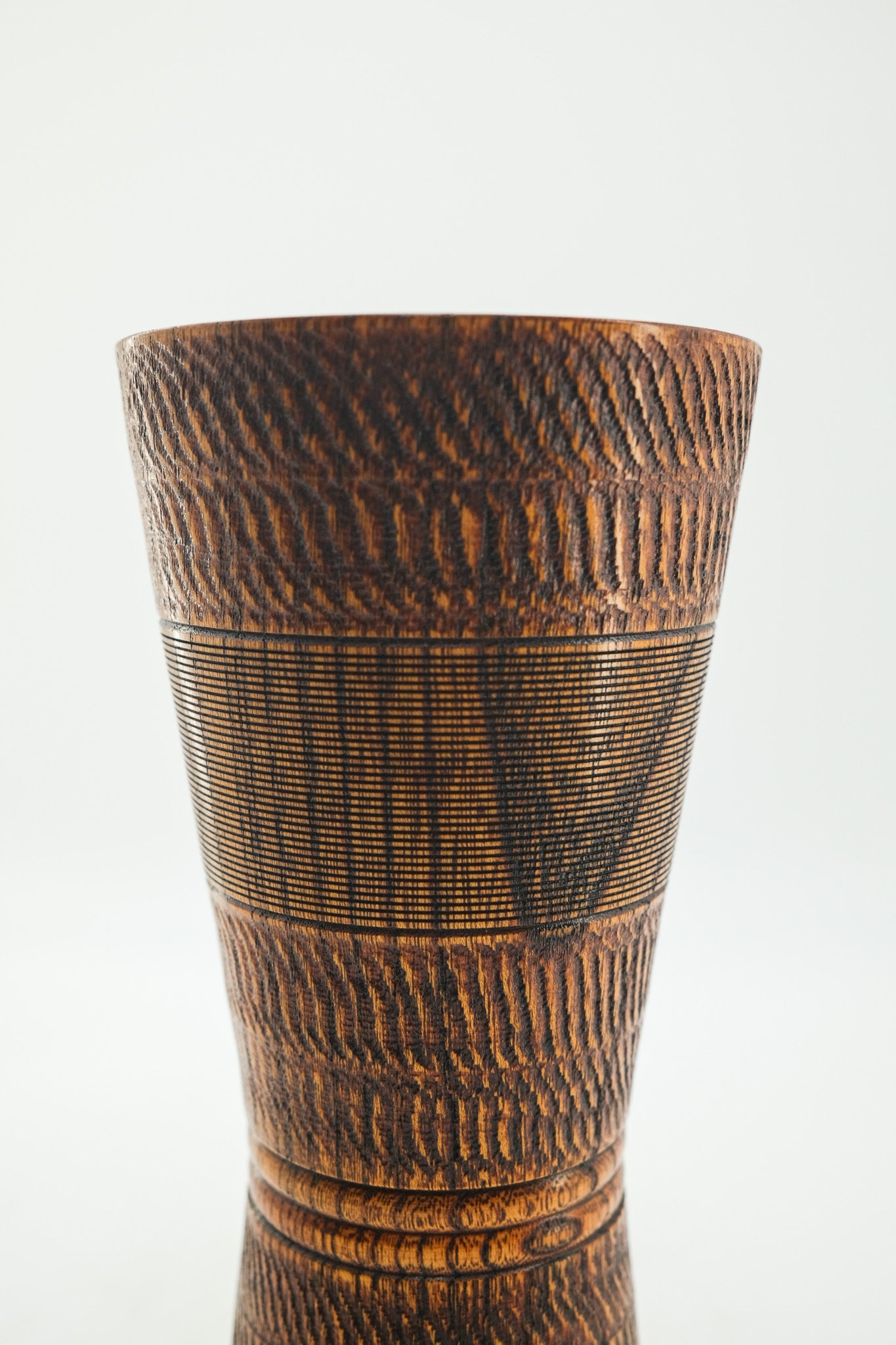 Wooden Flower Vase / 木製花器