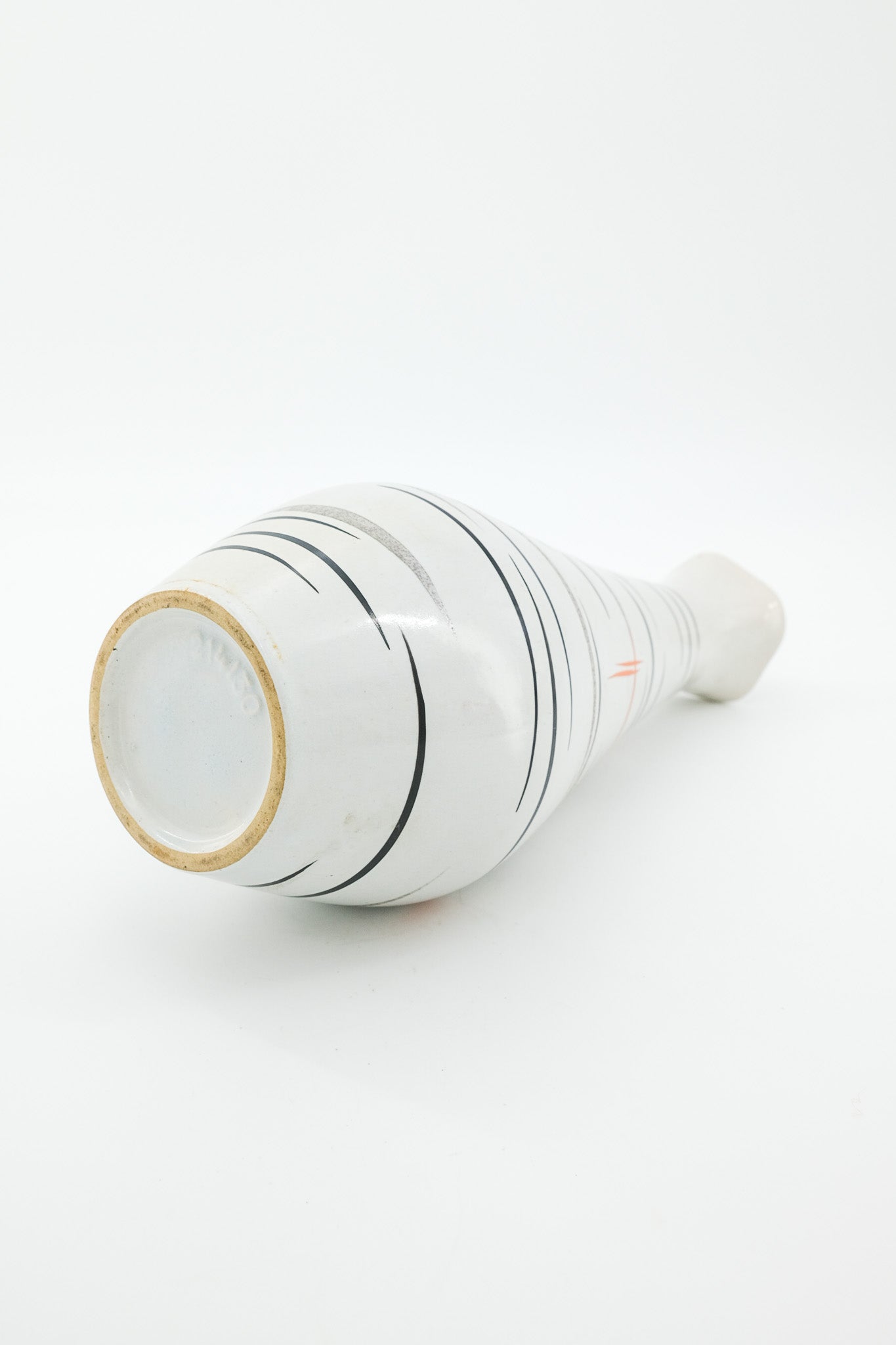 Vintage Pitcher Vase with Atomic Pattern / ミッドセンチュリー アトミックデザイン ピッチャーベース