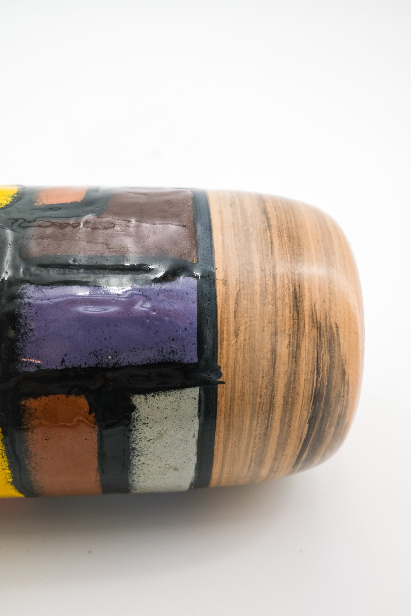 Abstract Geometric Pattern Vase / 抽象幾何学パターンのフラワーベース