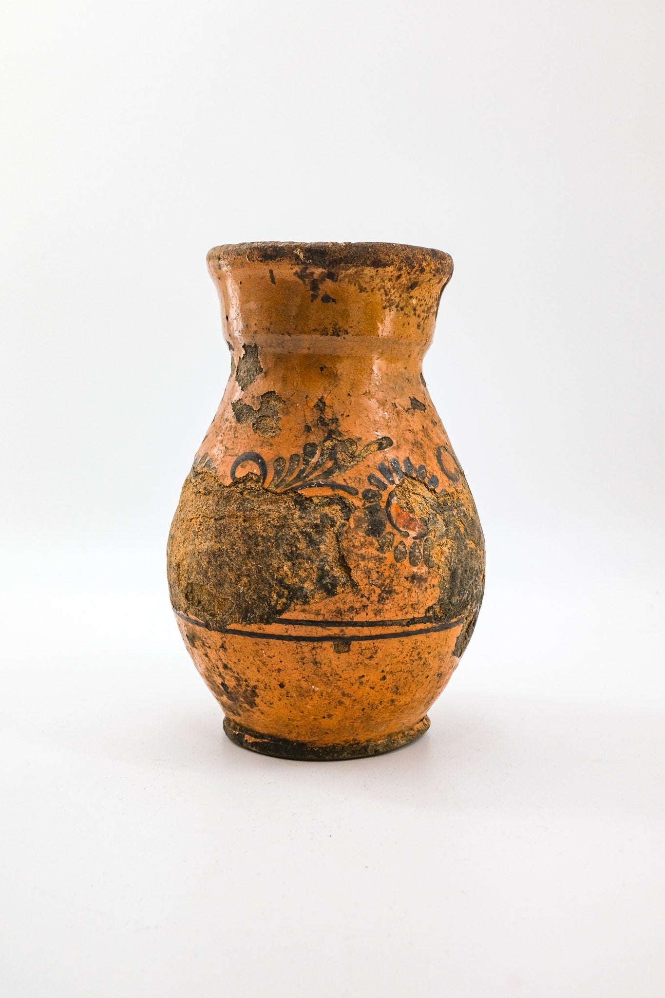 Hand-painted Terracotta Vase / ハンドペイント テラコッタ フラワーベース