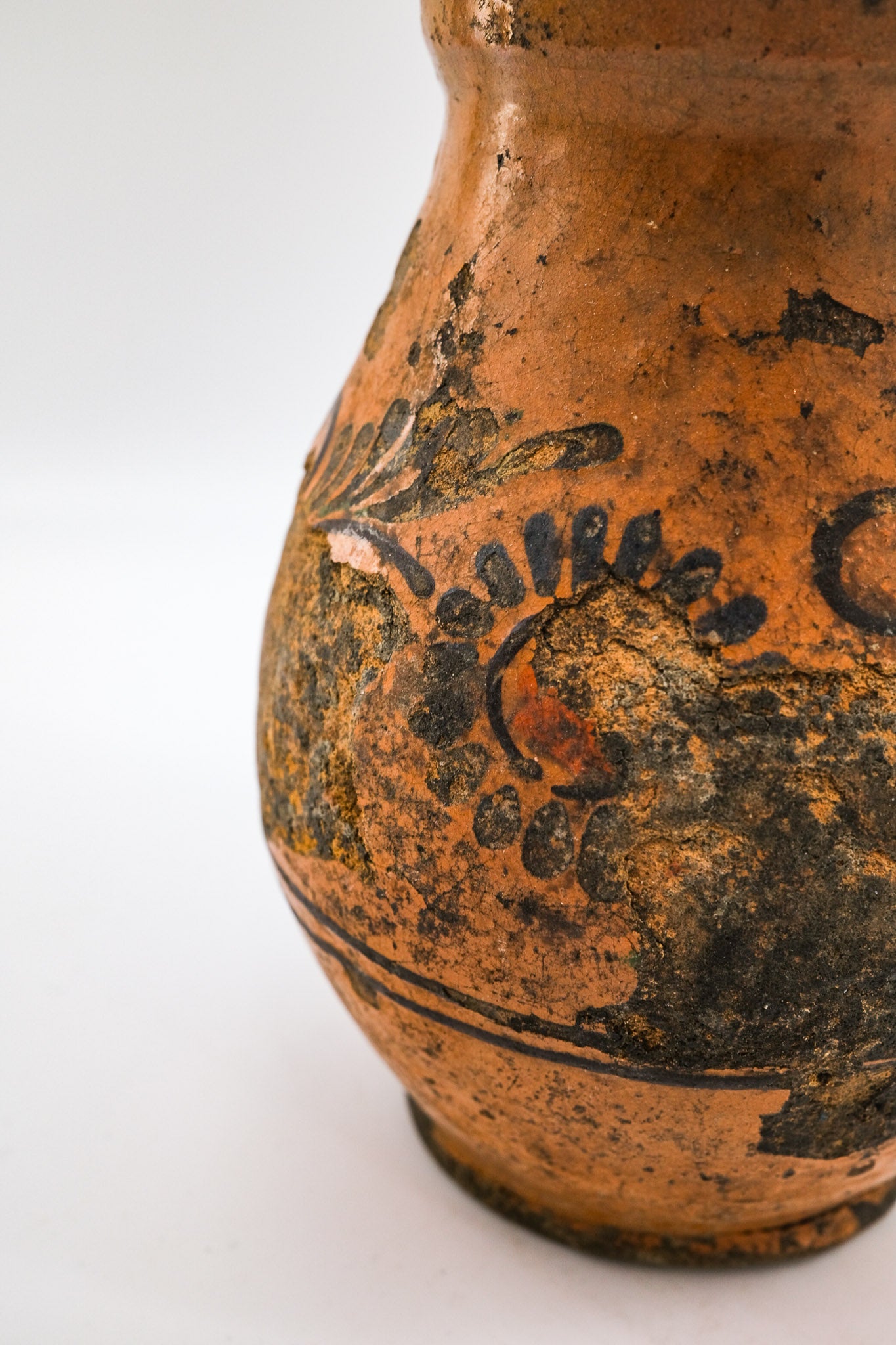Hand-painted Terracotta Vase / ハンドペイント テラコッタ フラワーベース