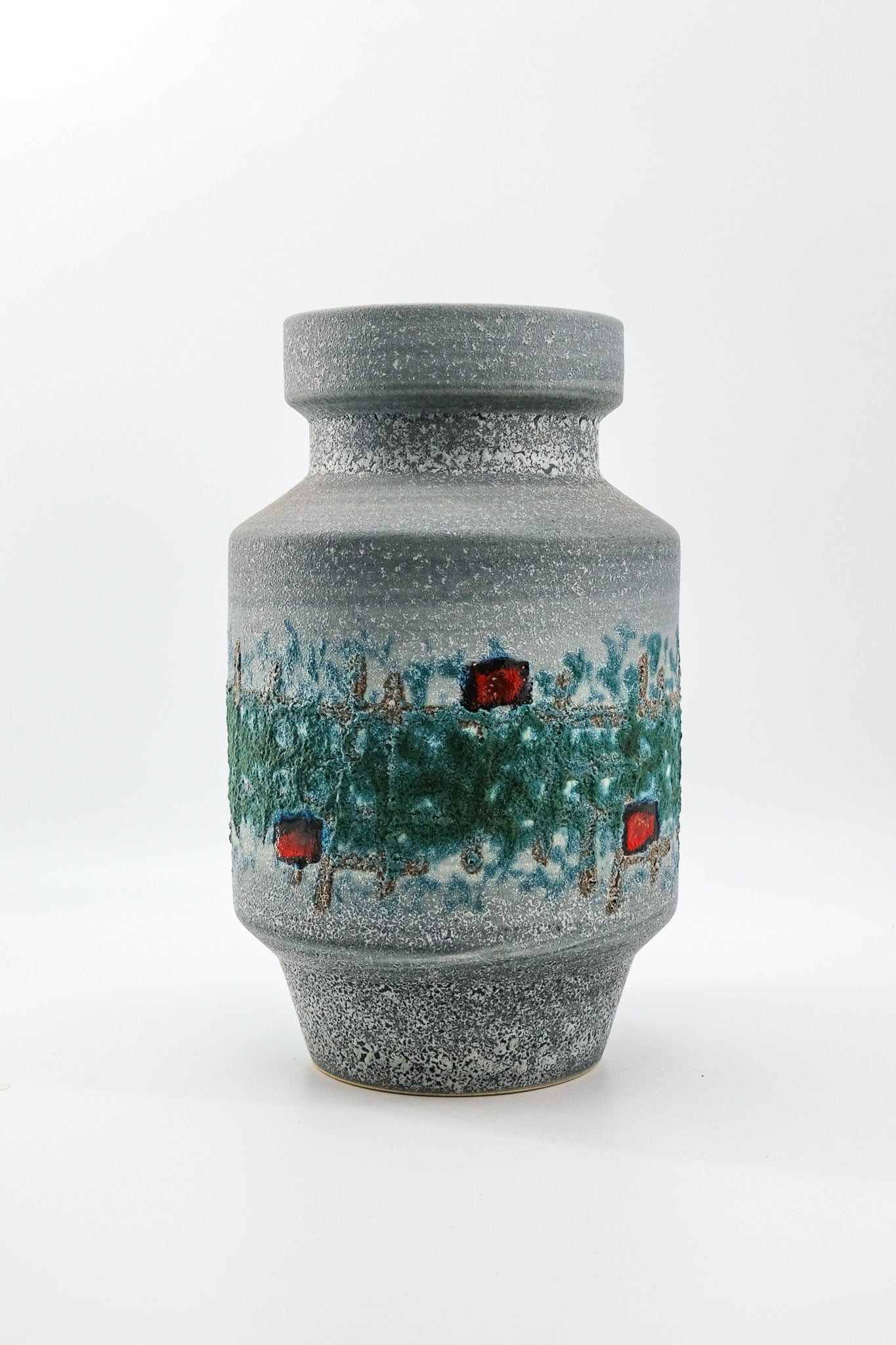 Vintage Fat Lava Flower Vase / 西ドイツ製 ヴィンテージ フラワーベース