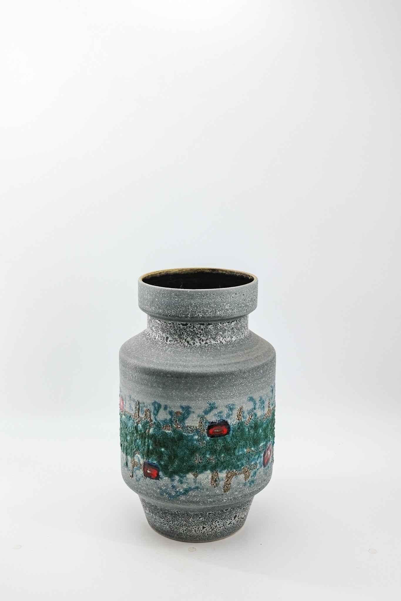 Vintage Fat Lava Flower Vase / 西ドイツ製 ヴィンテージ フラワー