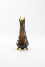 Glass Footed Flower Vase / ガラス三つ足フラワーベース