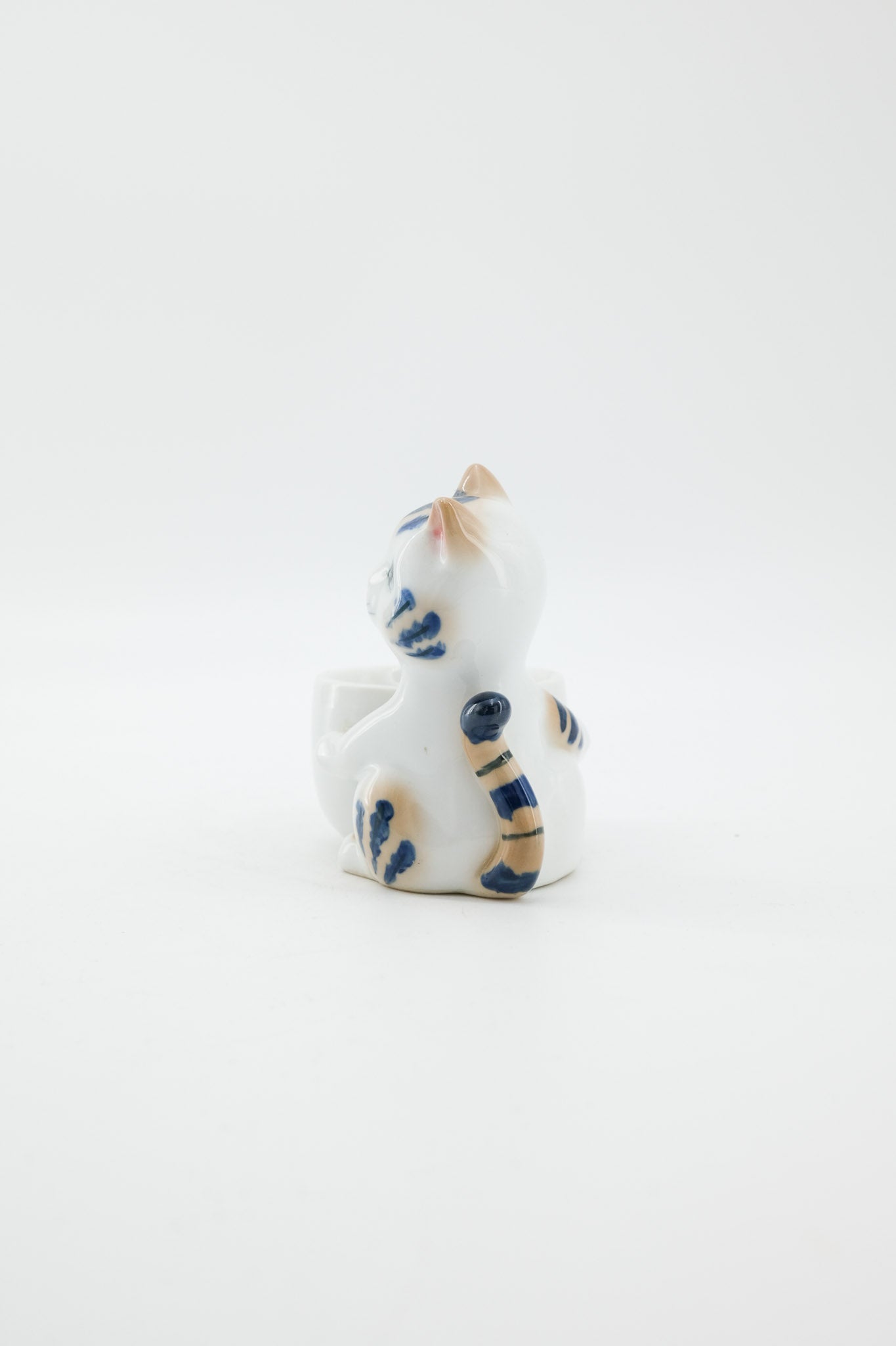 Ceramic Cat Candle Holder / 陶磁器製 猫のキャンドルホルダー